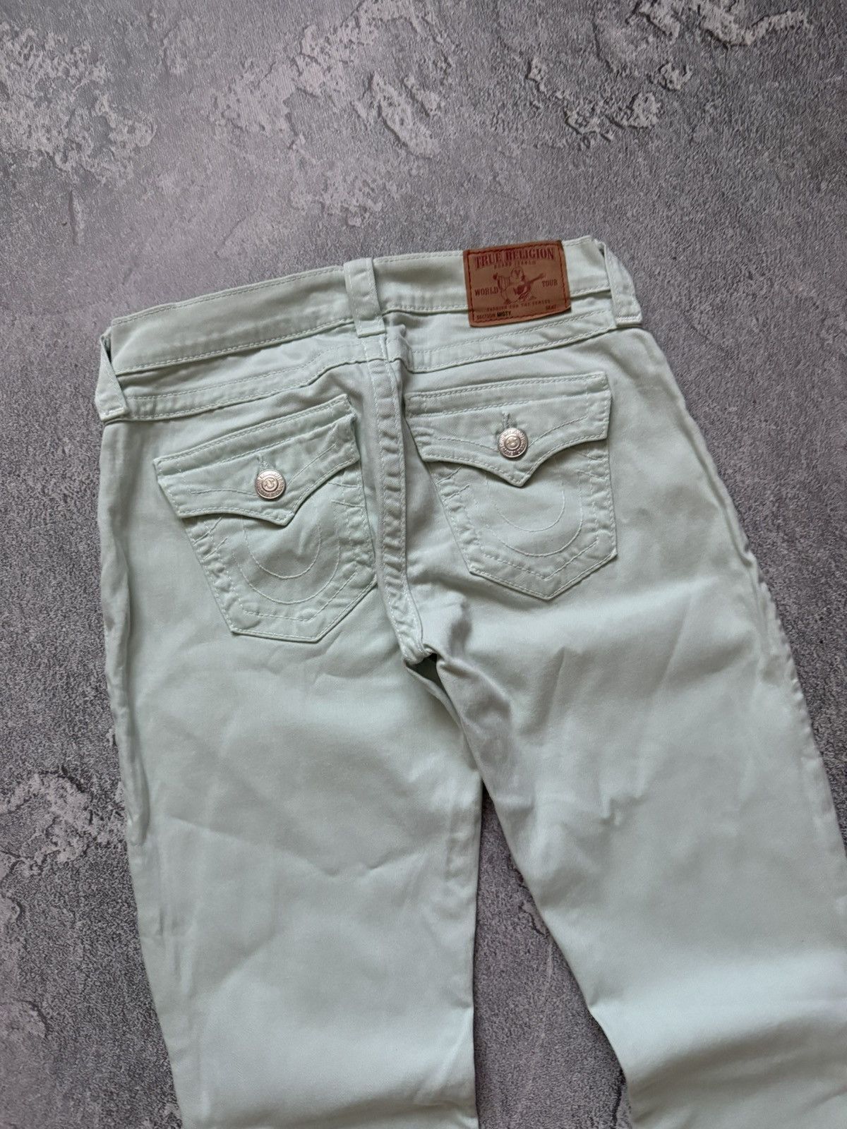 True Religion True religion Misty 28 made in USA🇺🇸 Jean pant trouser chino Size 28" / US 6 / IT 42 - 3 Thumbnail