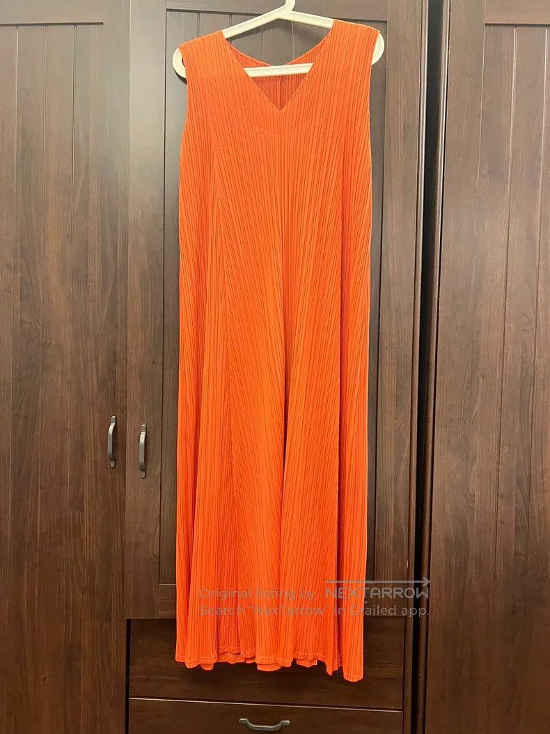 Issey Miyake Issey Miyake Long Dress Size L / US 10 / IT 46 - 2 Thumbnail