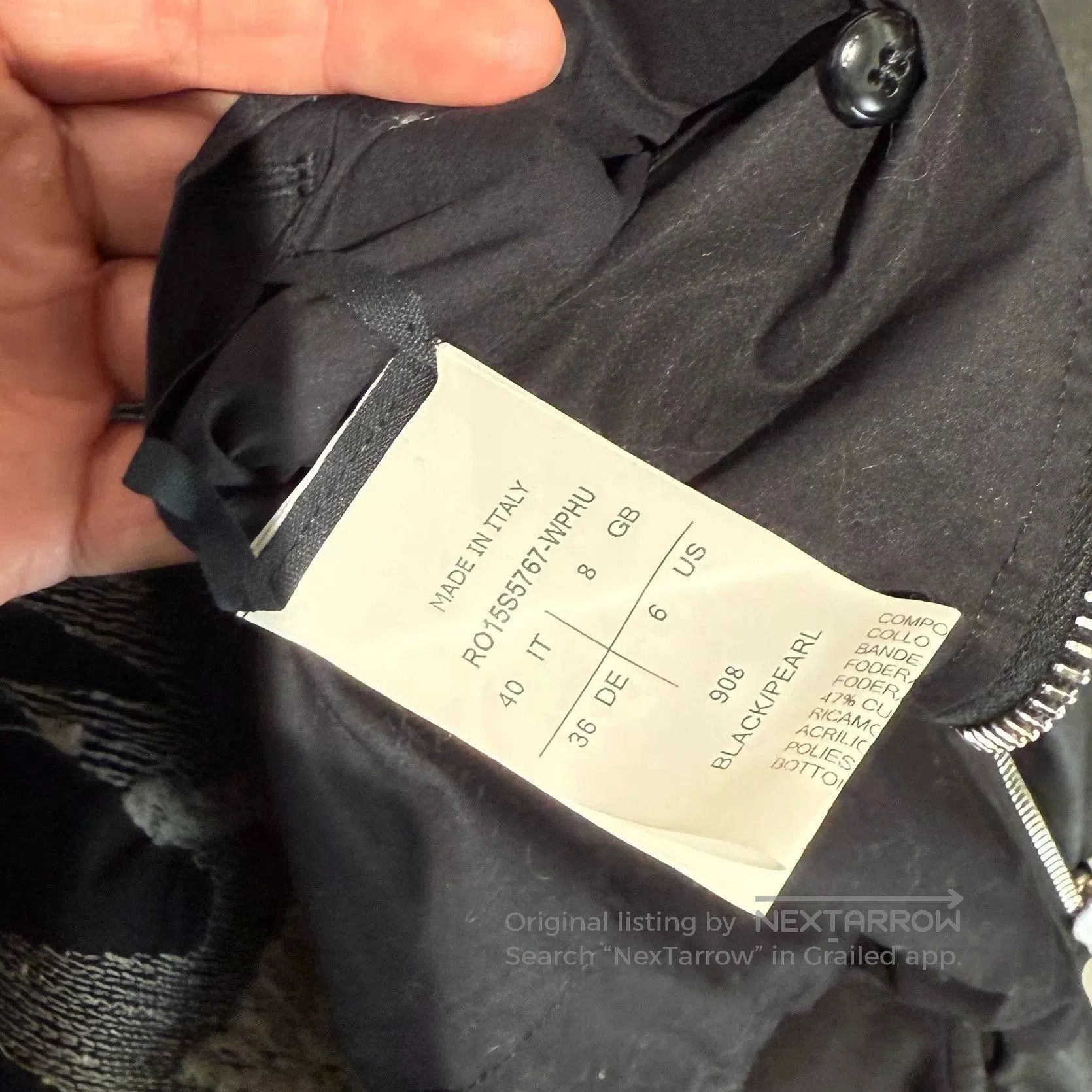 Rick Owens rick owens embroidered ma. Size US M / EU 48-50 / 2 - 5 Thumbnail
