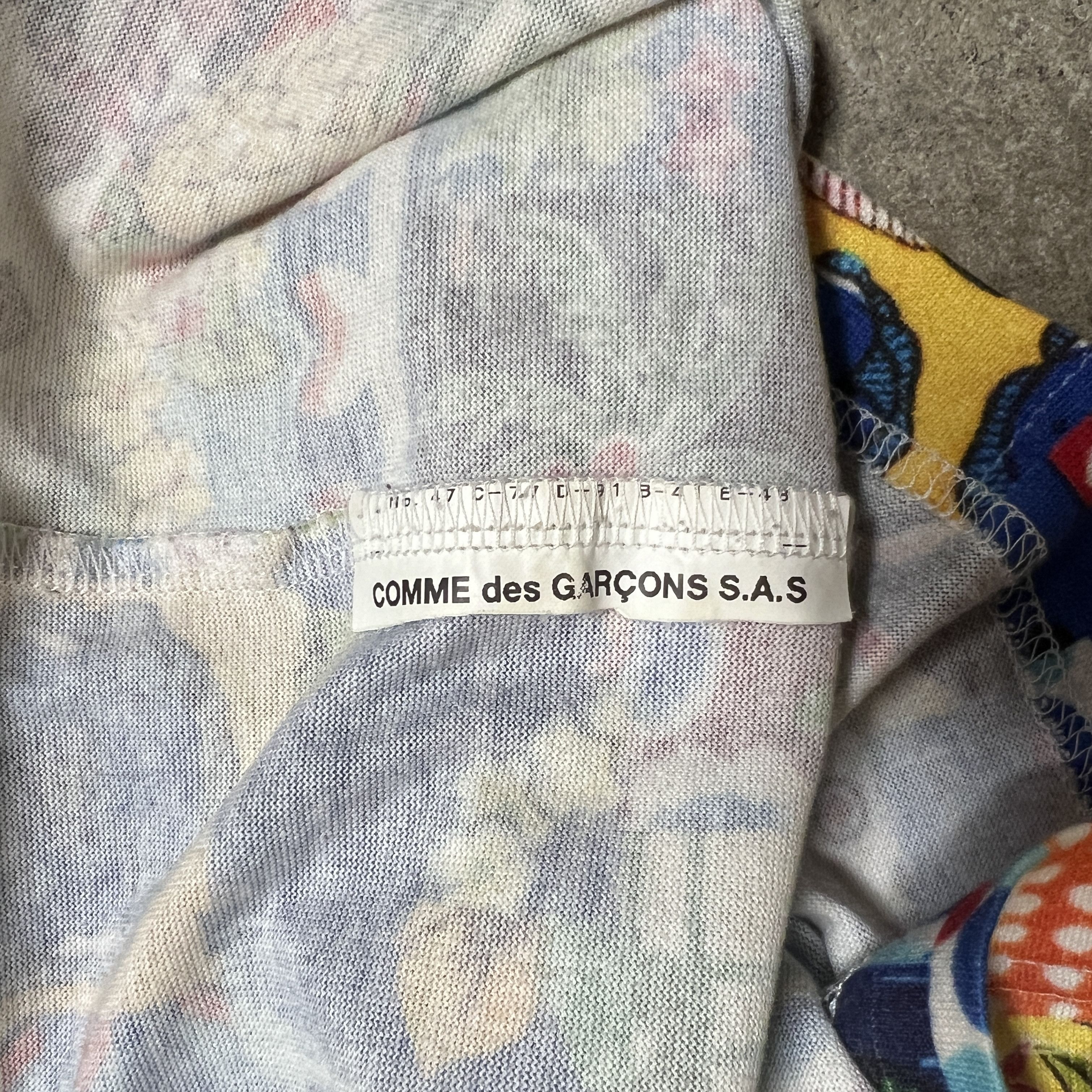 Comme des Garcons × Comme des Garcons SHIRT Comme des Garçons Shirt Patchwork Longsleeve Size US M / EU 48-50 / 2 - 8 Thumbnail