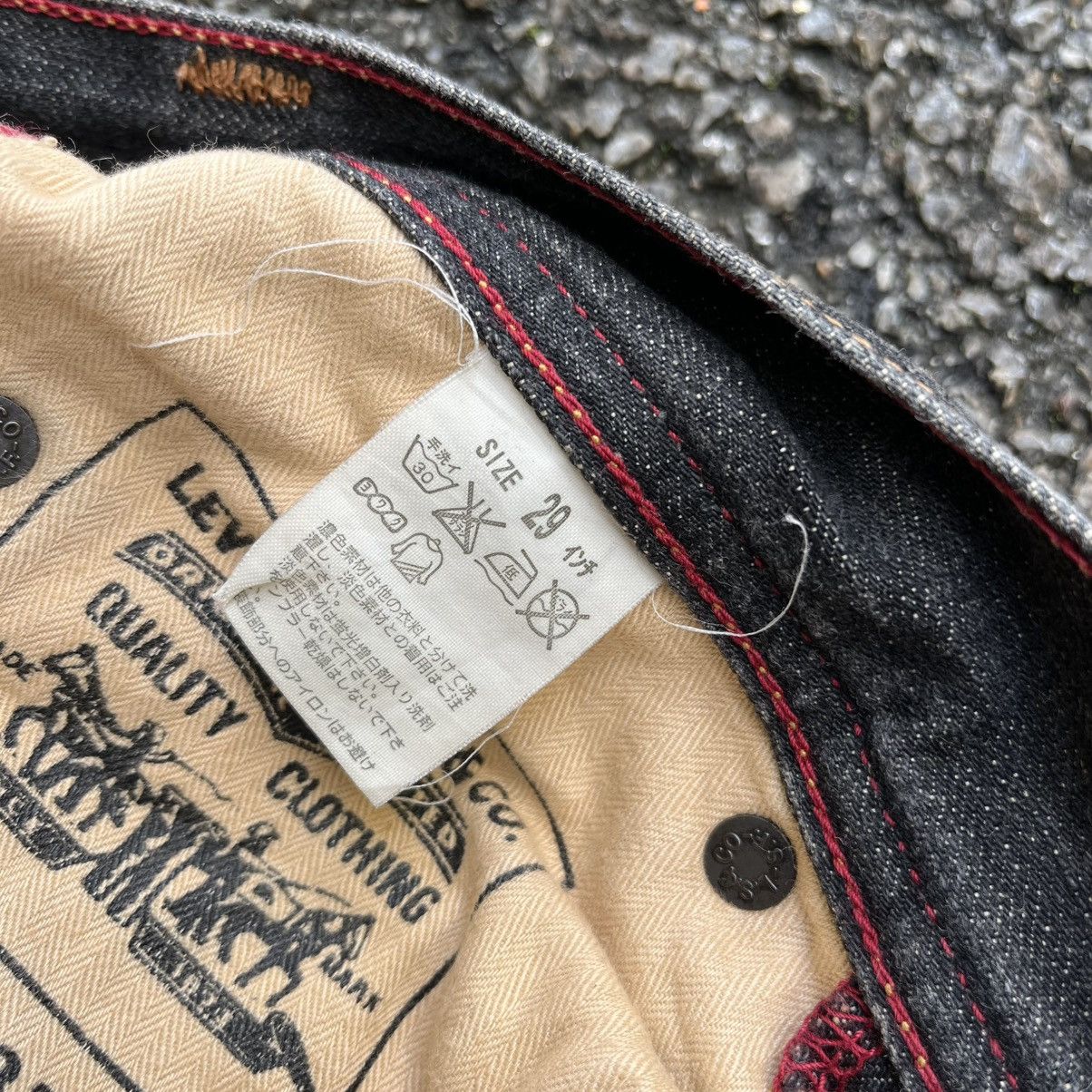 Hysteric Glamour Vintage Levis 502 Faded Black Stone Jeans Low Rise Denim Size US 29 - 8 Thumbnail