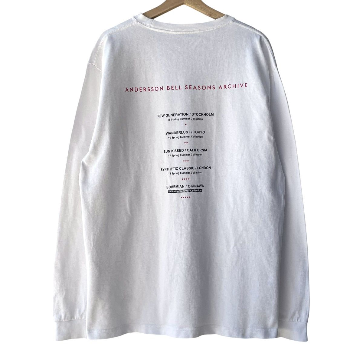 Andersson Bell Andersson Bell Seoul Contemporary Seasons Archive Tee Size US L / EU 52-54 / 3 - 2 Thumbnail