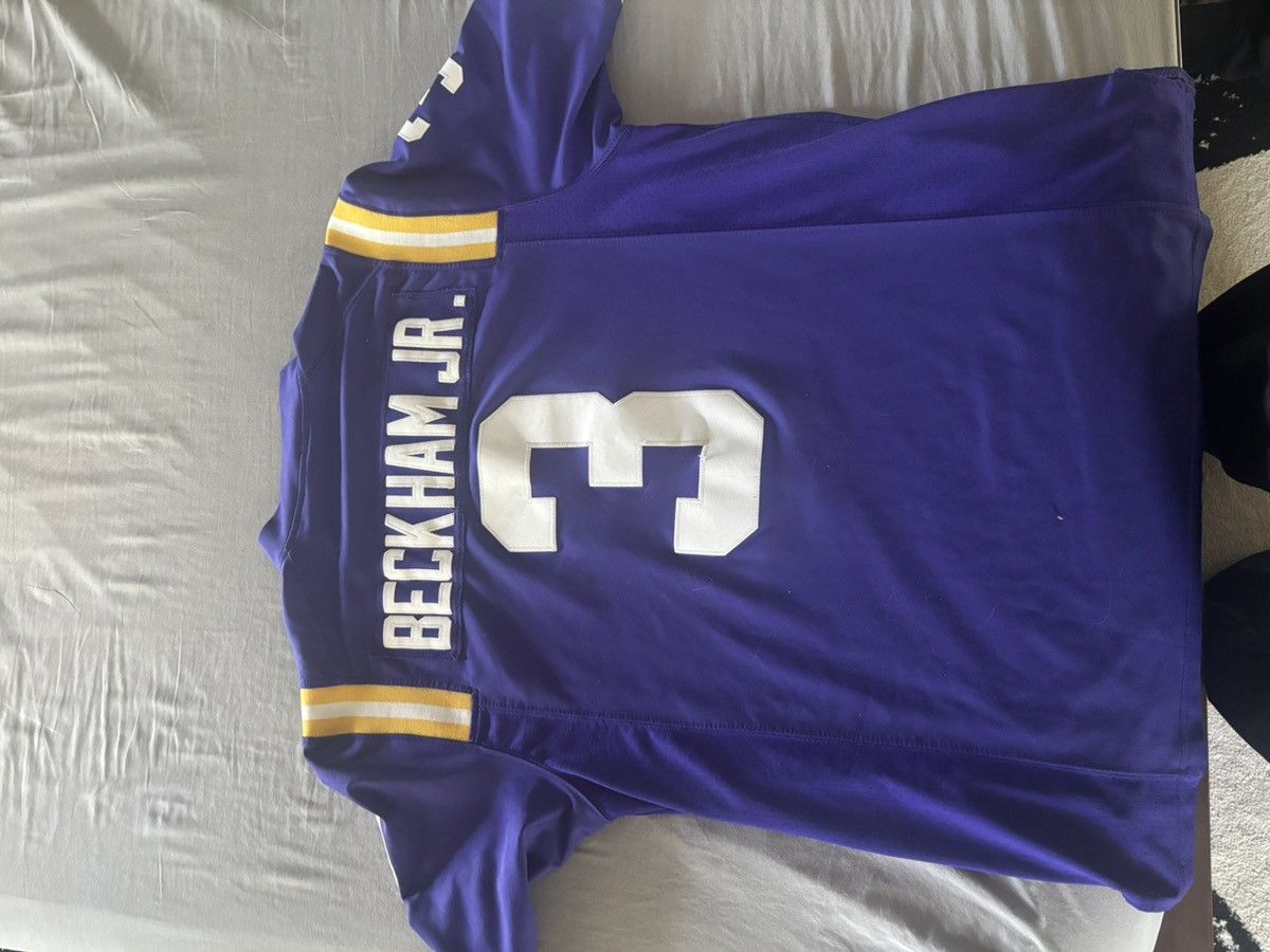 Nike Nike LSU NCAA Football Odell Beckham Jr. Jersey Size US XL / EU 56 / 4 - 2 Thumbnail