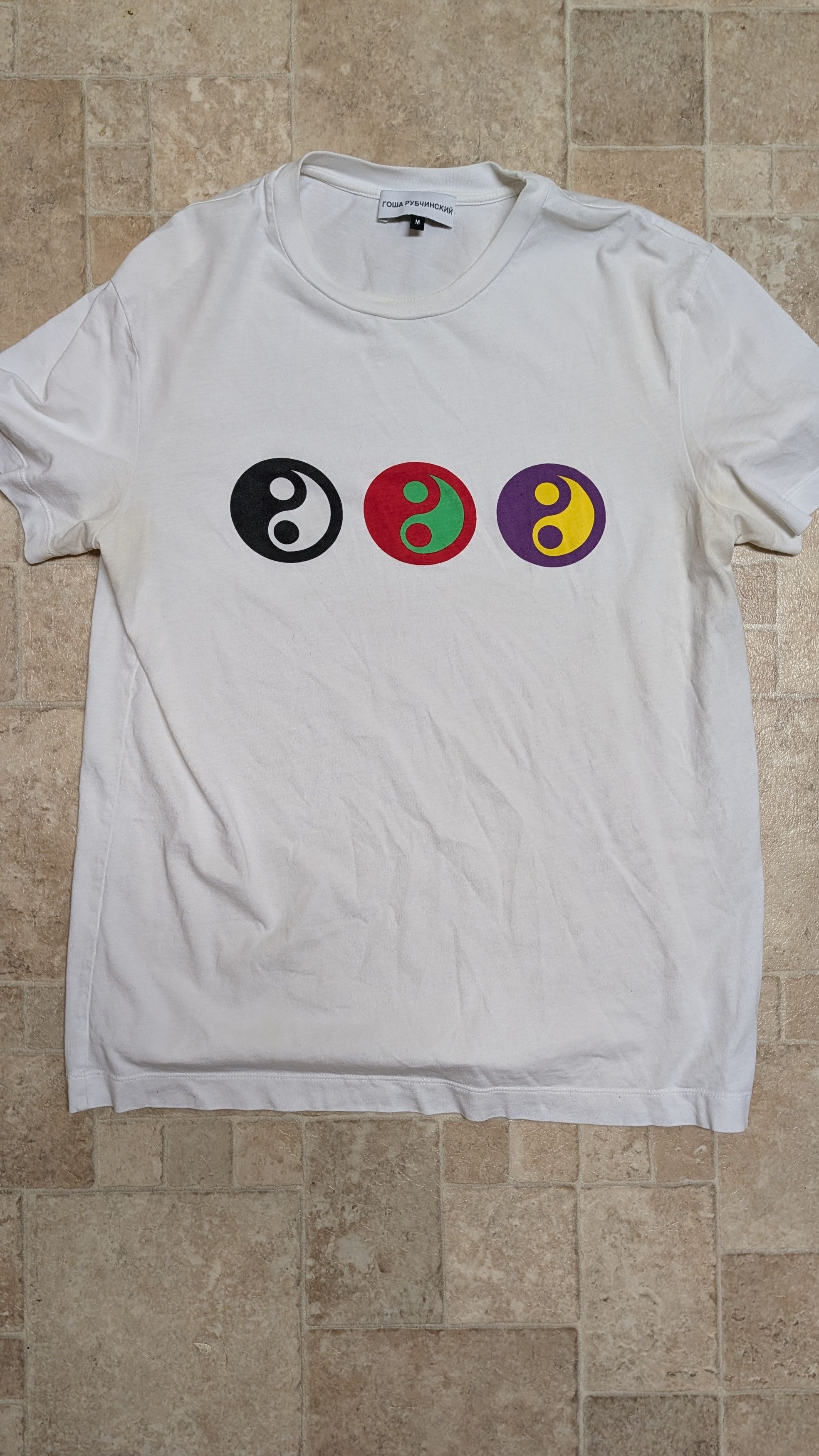 Gosha Rubchinskiy Yin Yang Tee Size US M / EU 48-50 / 2 - 1 Thumbnail