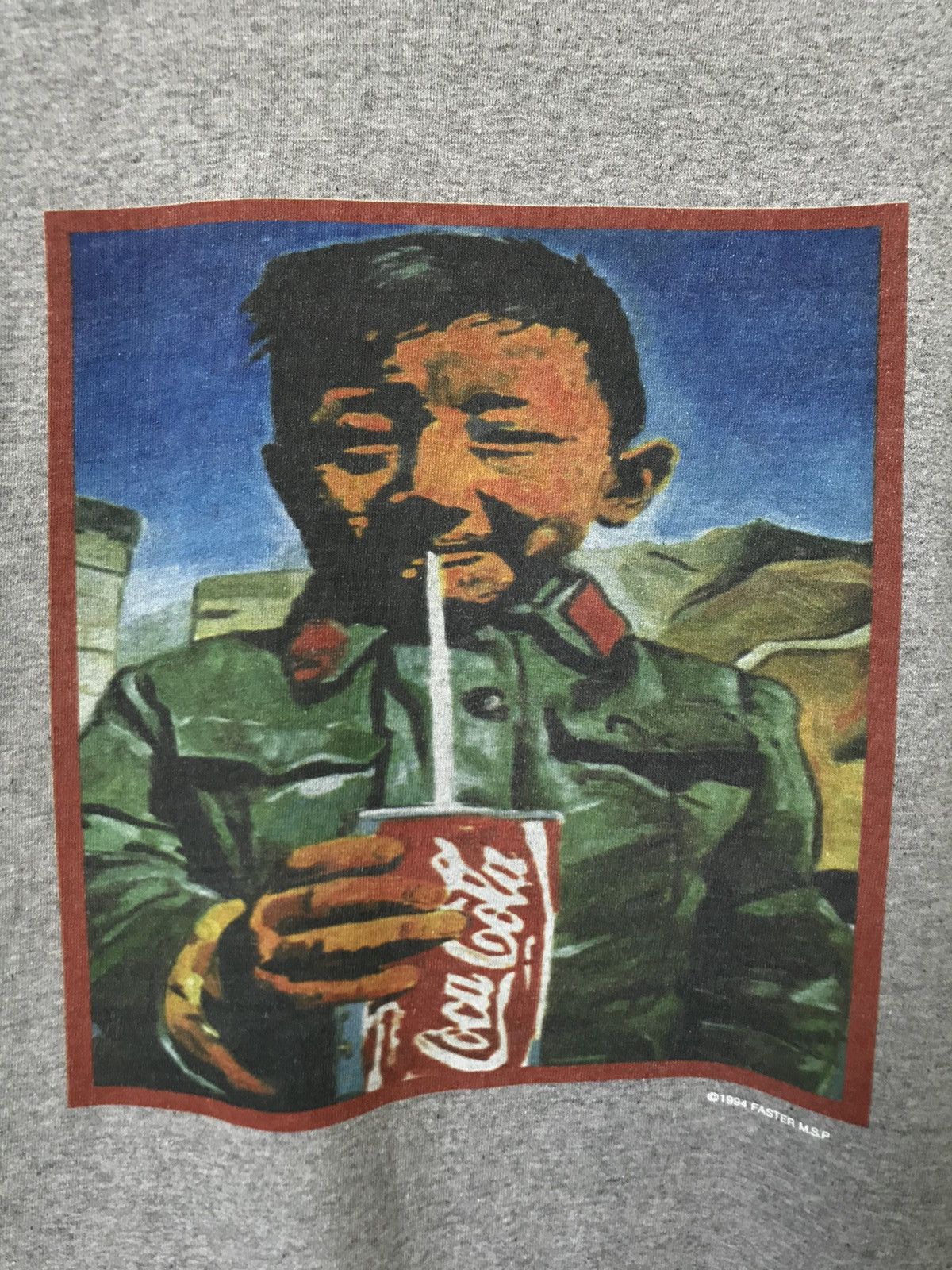 Band Tees × Vintage Vintage RARE OG 1994 Manic Street Preachers FASTER/PCP USA Size US M / EU 48-50 / 2 - 5 Thumbnail