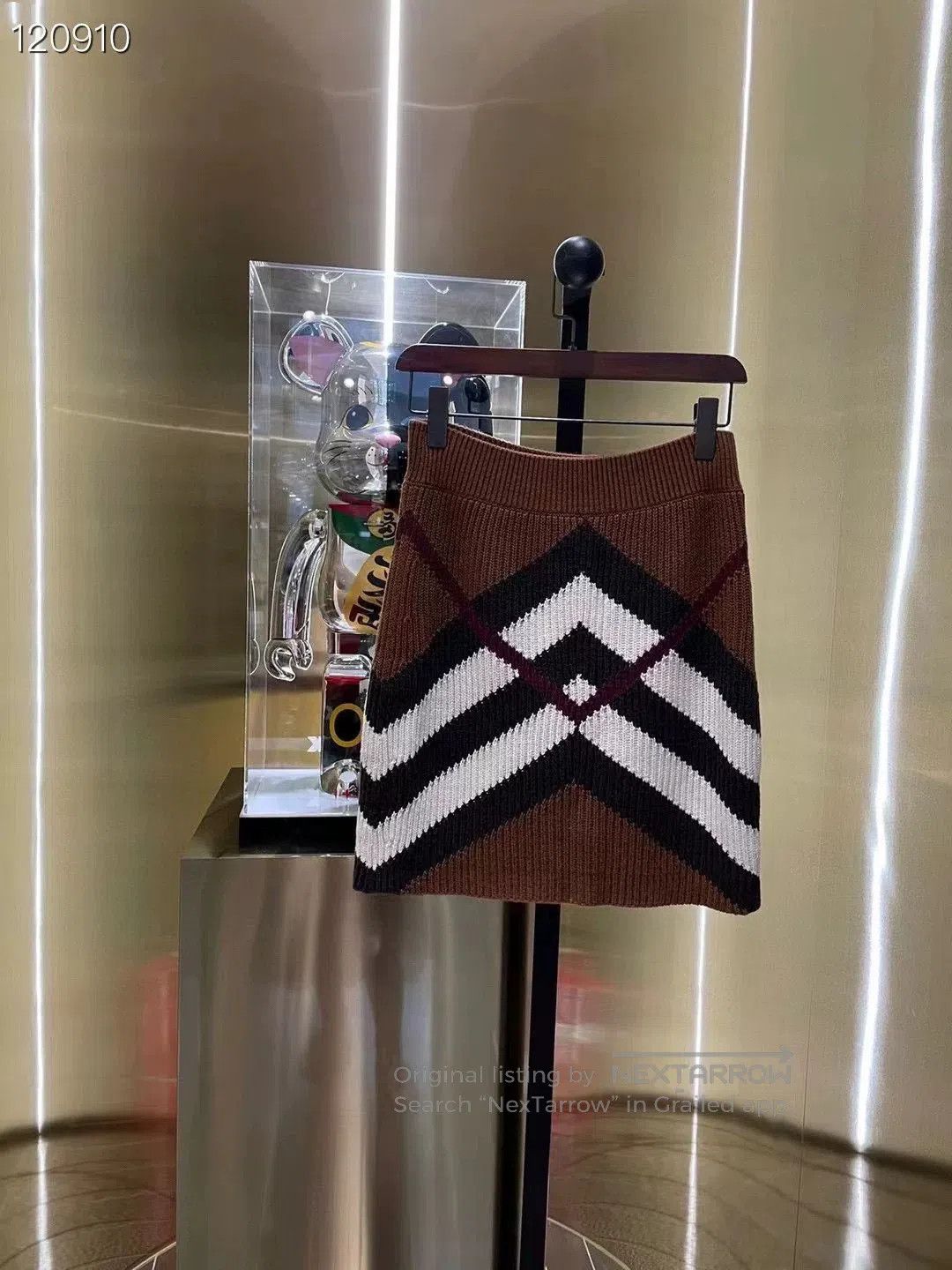 Burberry Burberry 22FW Knit Wool Skirt. Size 35" - 2 Thumbnail