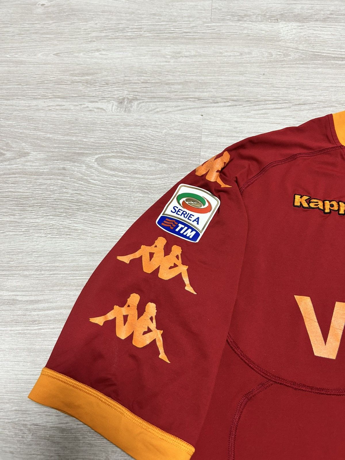 Kappa Vintage Kappa FC ROMA 2008/09 home magila shirt size XL Size US XL / EU 56 / 4 - 3 Thumbnail