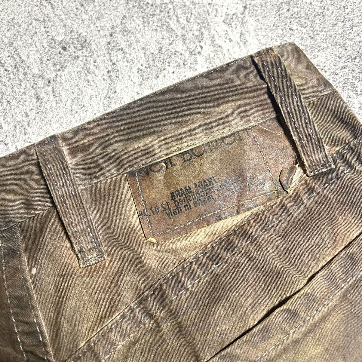 Neil Barrett Vintage Rare Neil Barrett Brown Coated Pants Size US 31 - 23 Thumbnail
