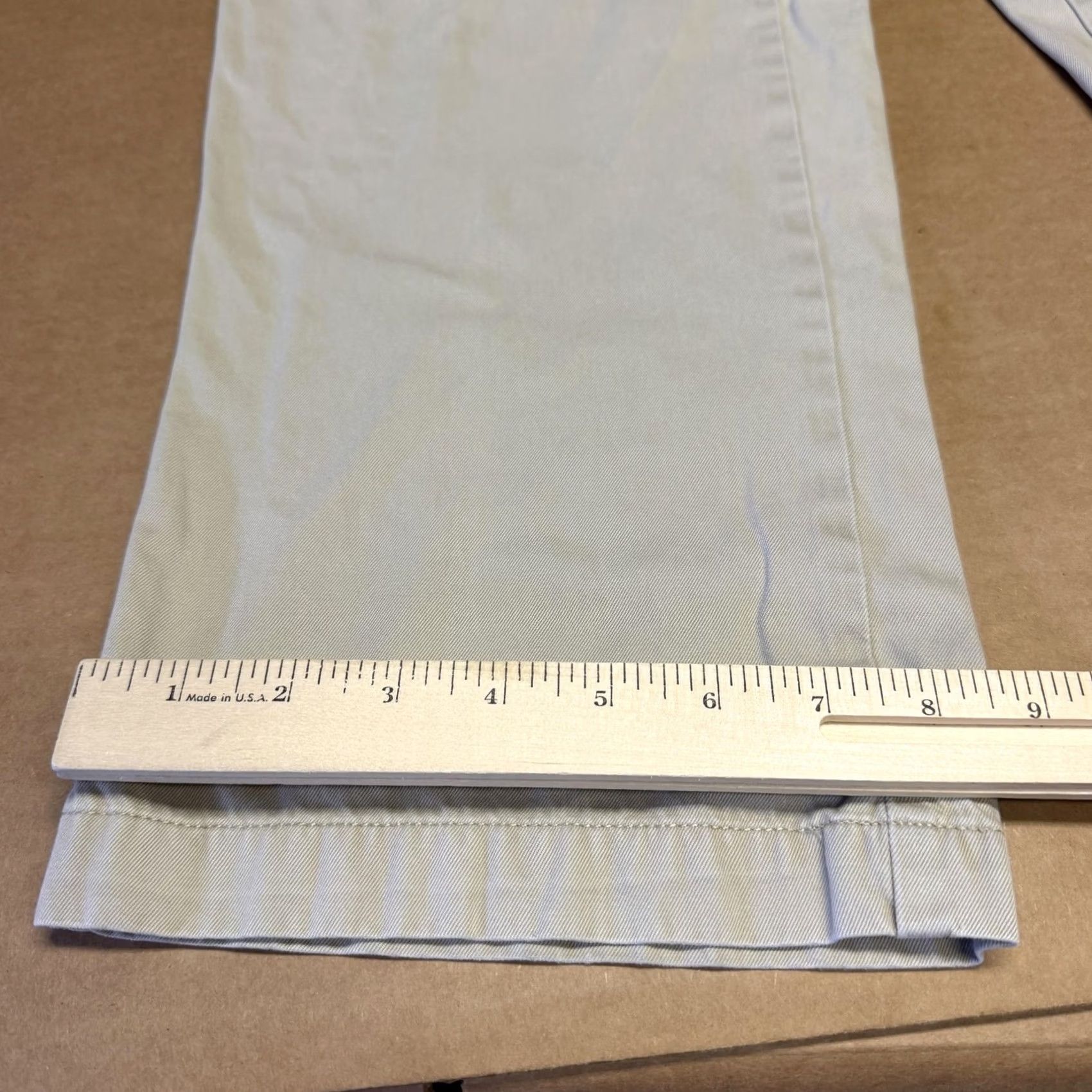 Orvis Orvis Mens Pants 38x30 Beige Pima Cotton Chino Relaxed Straight Leg Casual Size US 38 / EU 54 - 4 Thumbnail