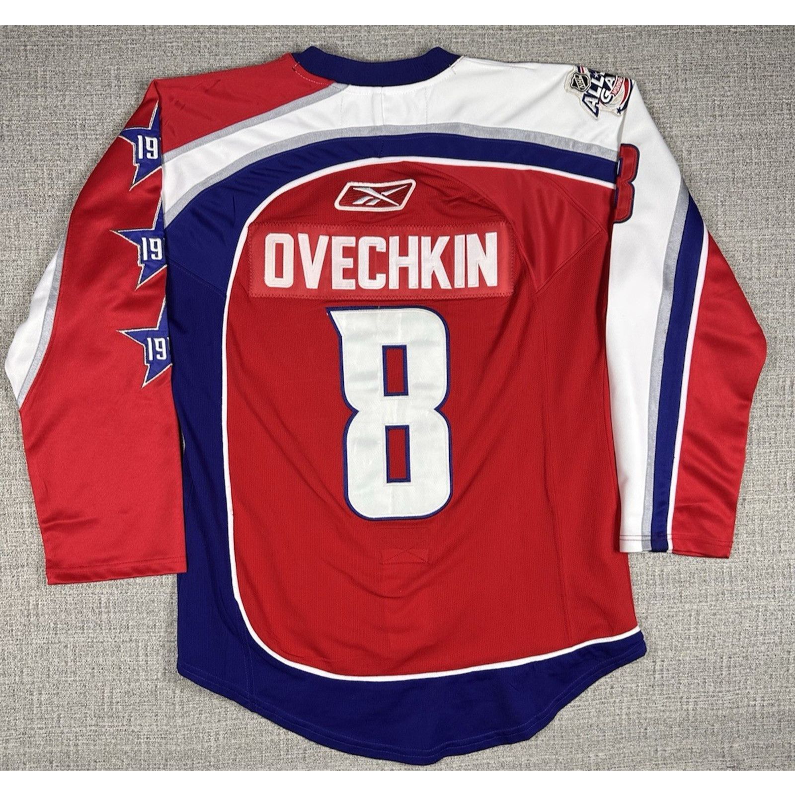 Reebok Alex Ovechkin All Star Game NHL East Hockey Jersey 50 Reebok Size US L / EU 52-54 / 3 - 5 Thumbnail