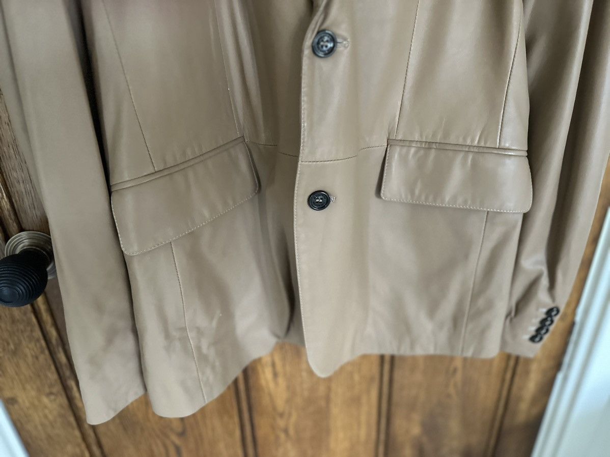Burberry Burberry leather jacket blazer sample C Bailey Size US M / EU 48-50 / 2 - 14 Thumbnail