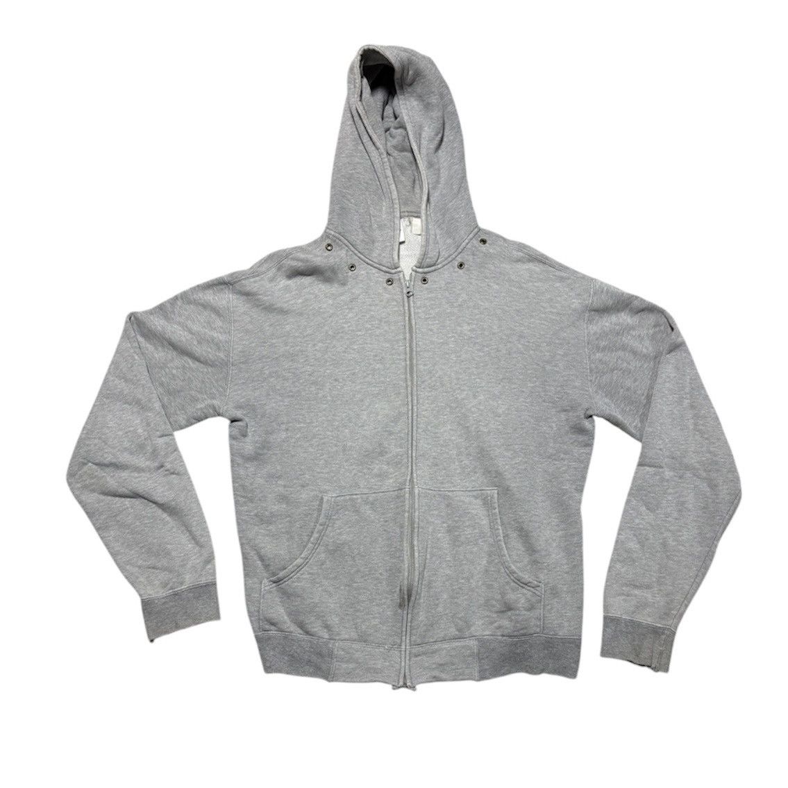PHENOMENON 2000s PHENOMENON EYELET ZIP UP HOODIE Size US L / EU 52-54 / 3 - 1 Thumbnail