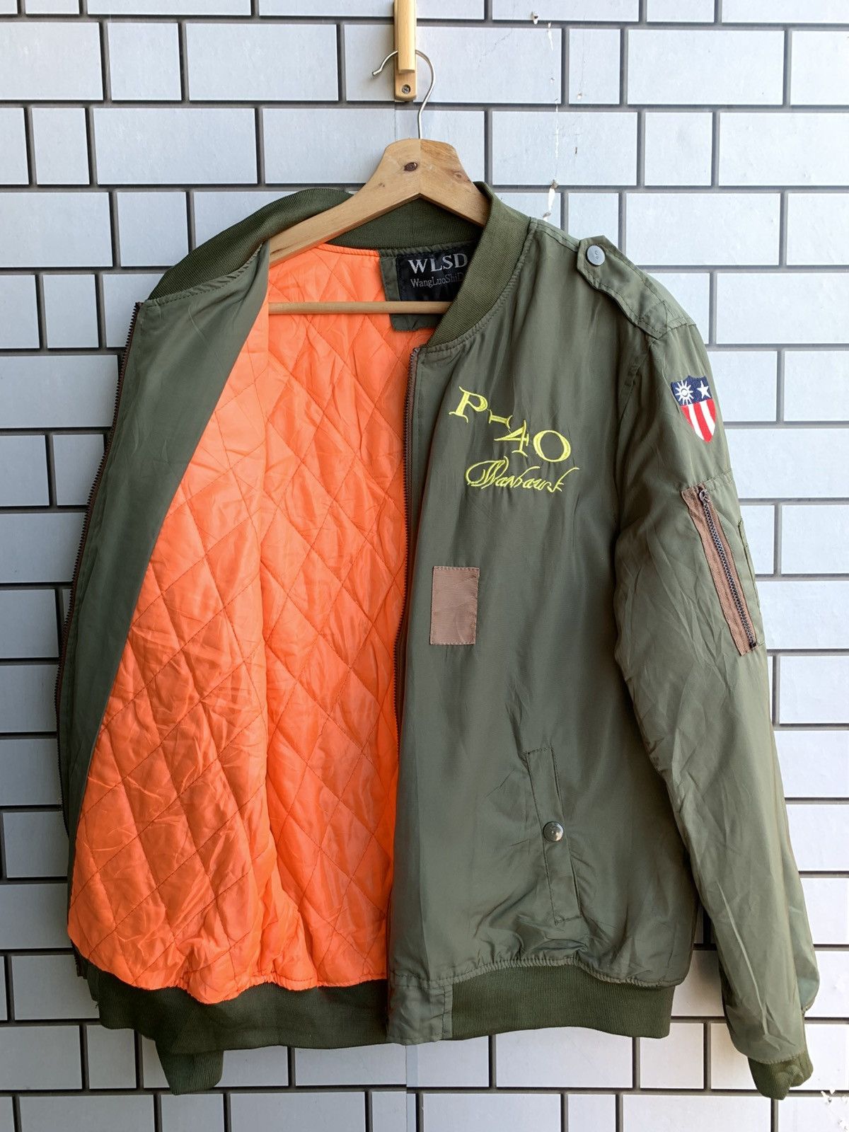 Japanese Brand Japanese Brand WLSD Avirex Bomber Jacket Size US M / EU 48-50 / 2 - 4 Thumbnail