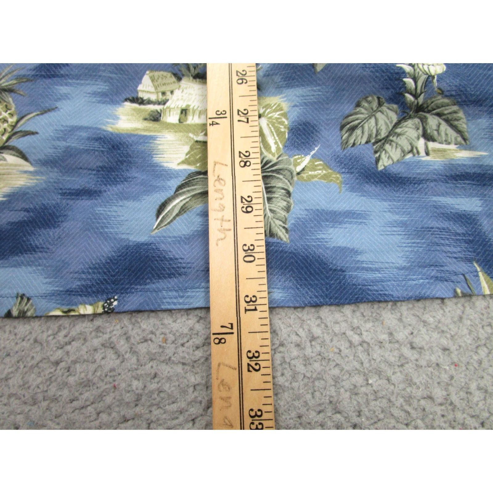 Pierre Cardin Pierre Cardin Shirt Mens 2XL Blue Hawaiian Aloha Short Sleeve Button Tropical Size US XXL / EU 58 / 5 - 6 Thumbnail