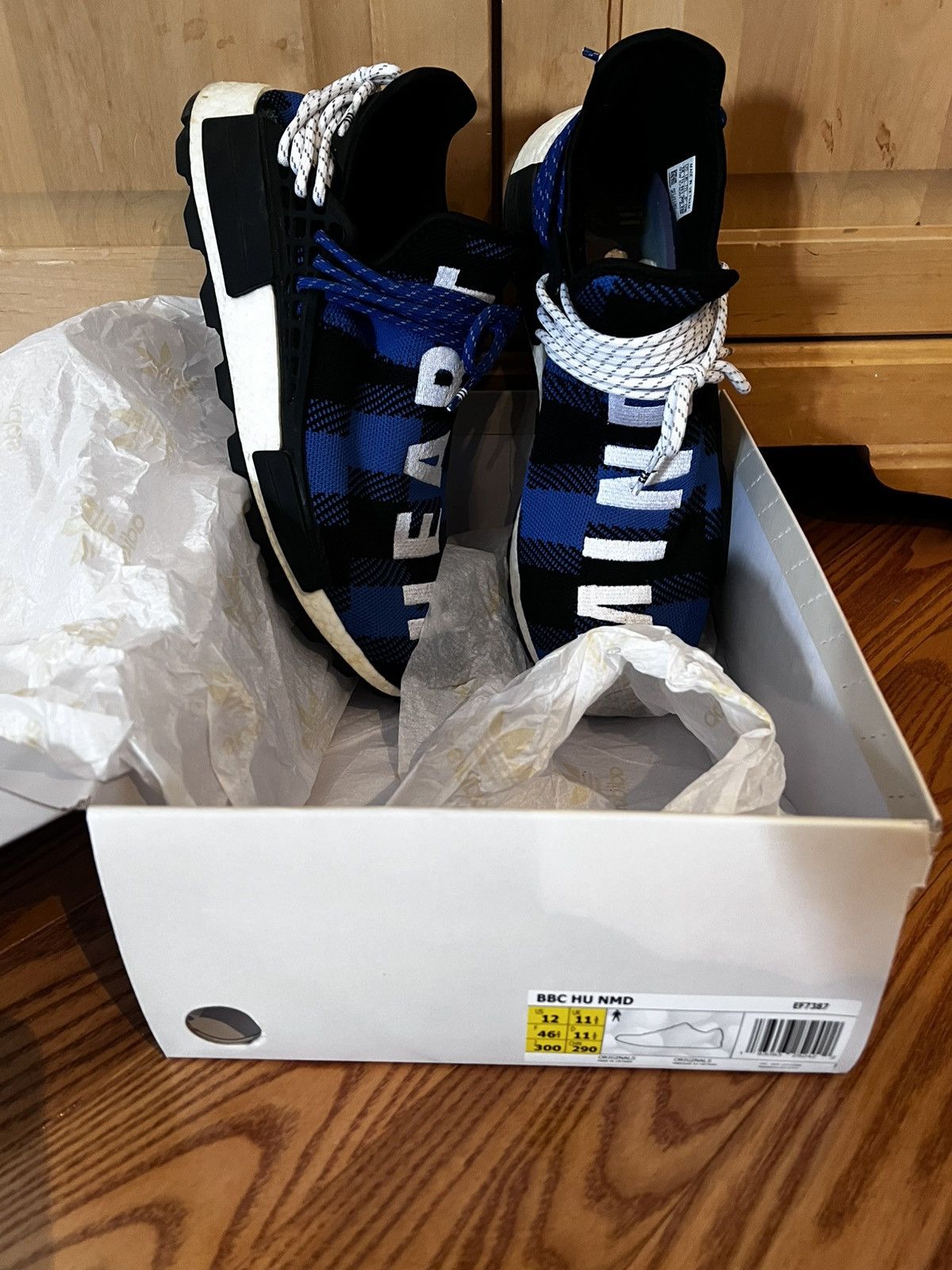 Adidas × Humanrace × Pharrell Human Race x BBC Size US 12 / EU 45 - 2 Thumbnail