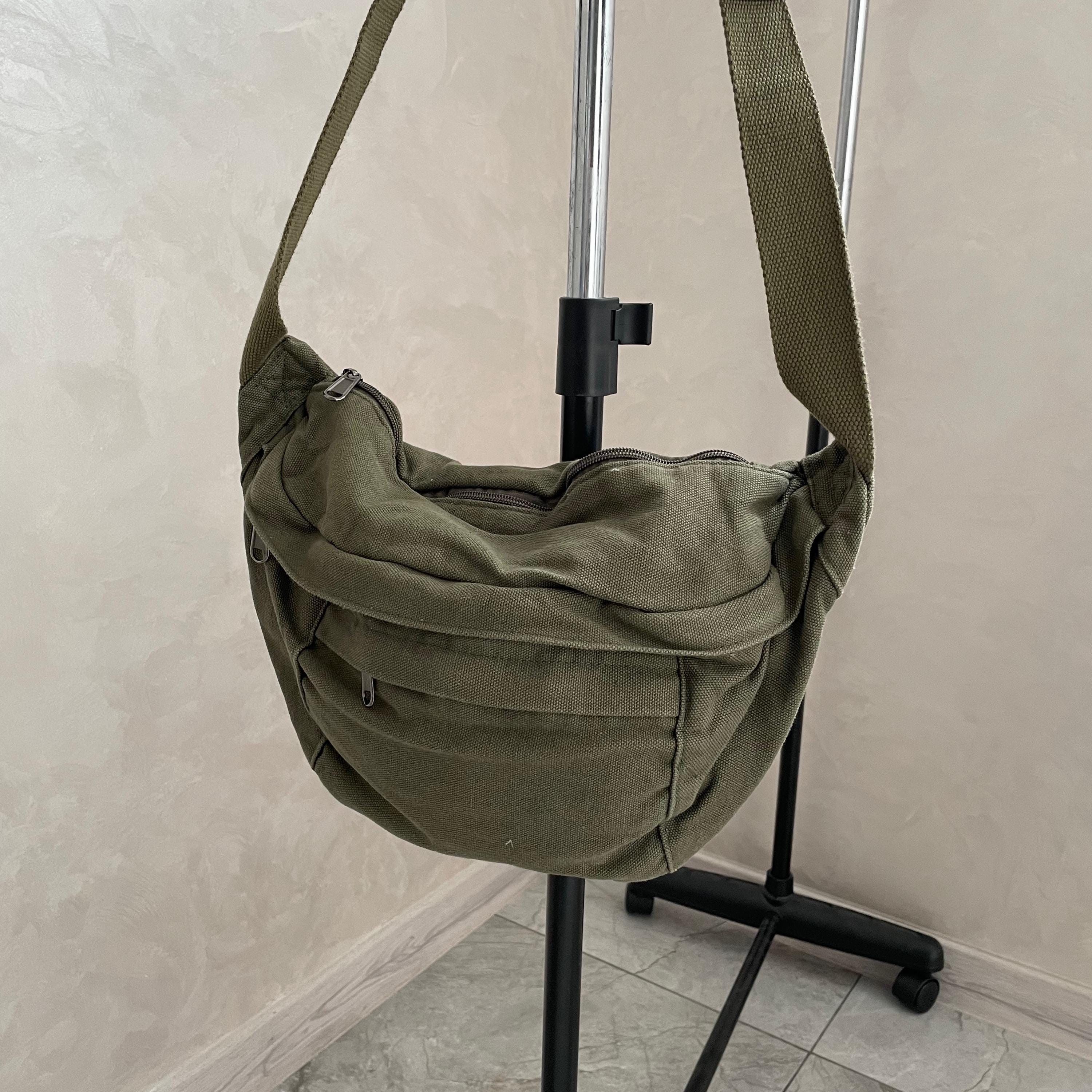 Other Canvas Sling Bag Hip y2k alt Waist Fanny Pack Bum Bag Size ONE SIZE - 5 Thumbnail