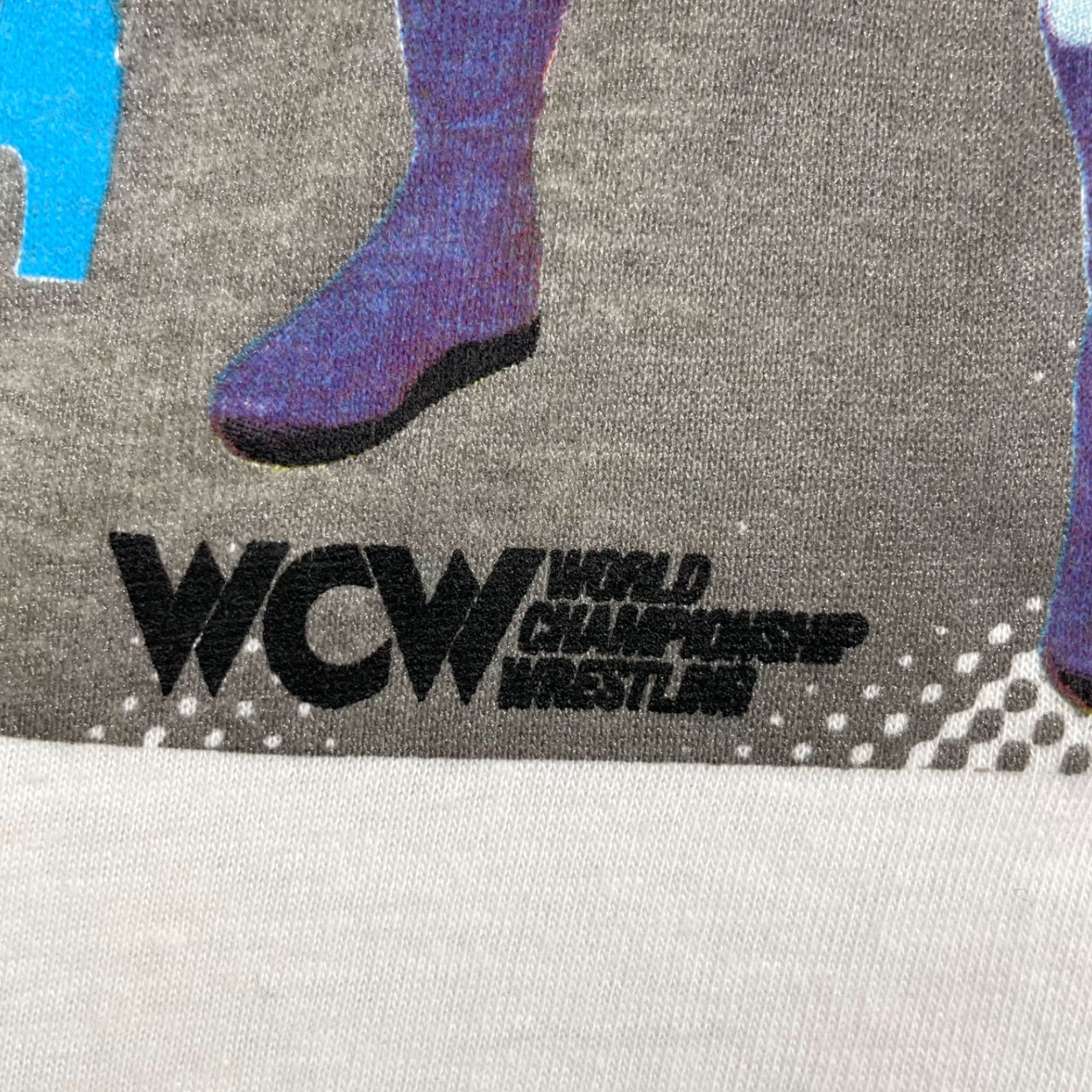 Vintage VINTAGE Sting WCW T-Shirt White XL - NEW Rare Fatal Encounter Single Stitch S/S Cotton/Poly USA Men Shirt Size US XL / EU 56 / 4 - 5 Thumbnail