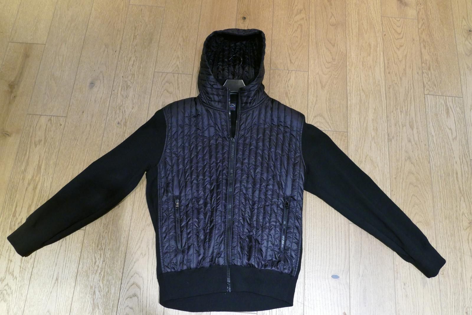 image of Paul Shark Men's Puffer Jacket Us XL in Black