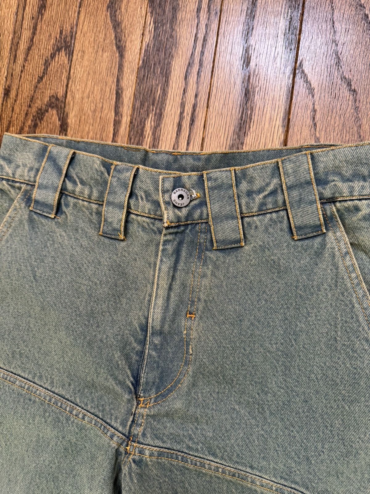 Barragan Barragan B Logo Jean Size 26" / US 2 / IT 38 - 2 Thumbnail