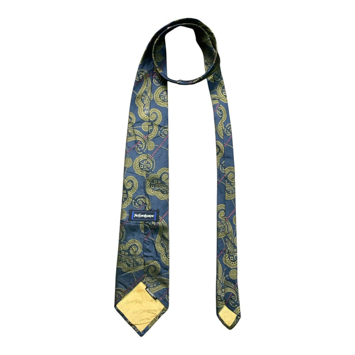 Designer × Vintage × Yves Saint Laurent Rare Design Vintage YvesSaintLaurent Ties Size ONE SIZE - 2 Thumbnail