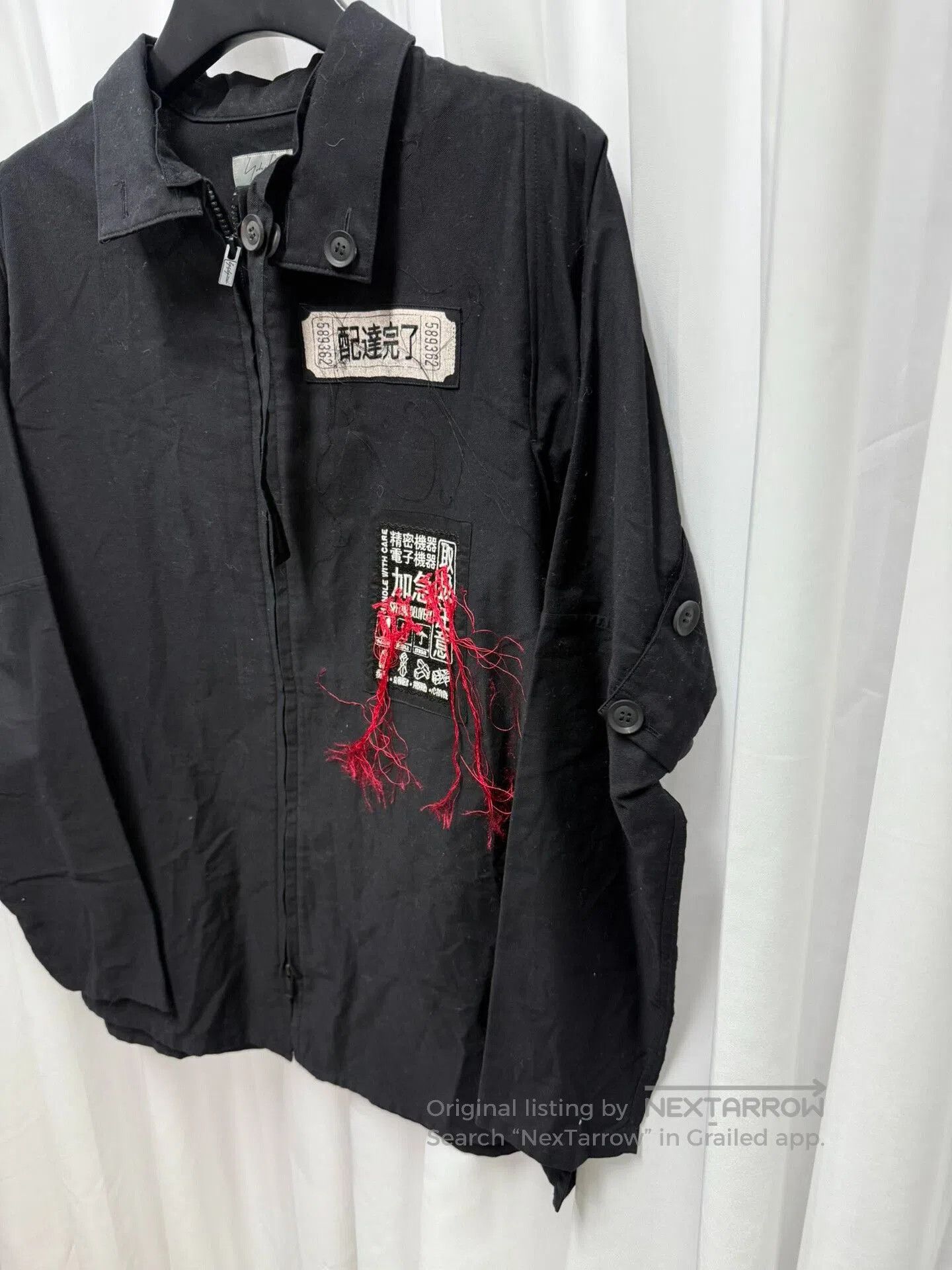 Yohji Yamamoto Yohji Yamamoto Button Jacket Size 3. Size US L / EU 52-54 / 3 - 2 Thumbnail