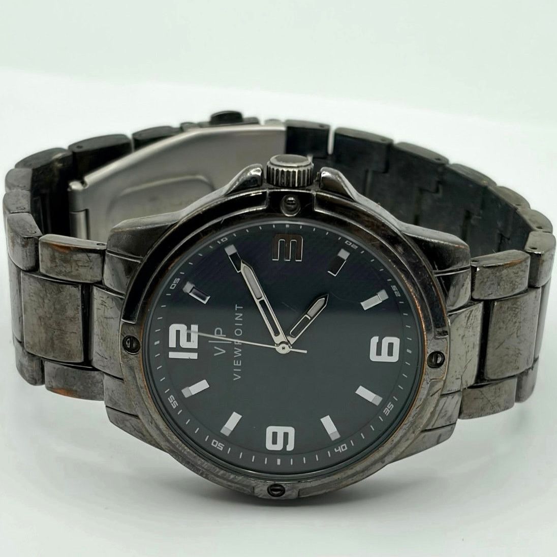 Other Silver & Gray Viewpoint Men’s Watch Size ONE SIZE - 3 Thumbnail