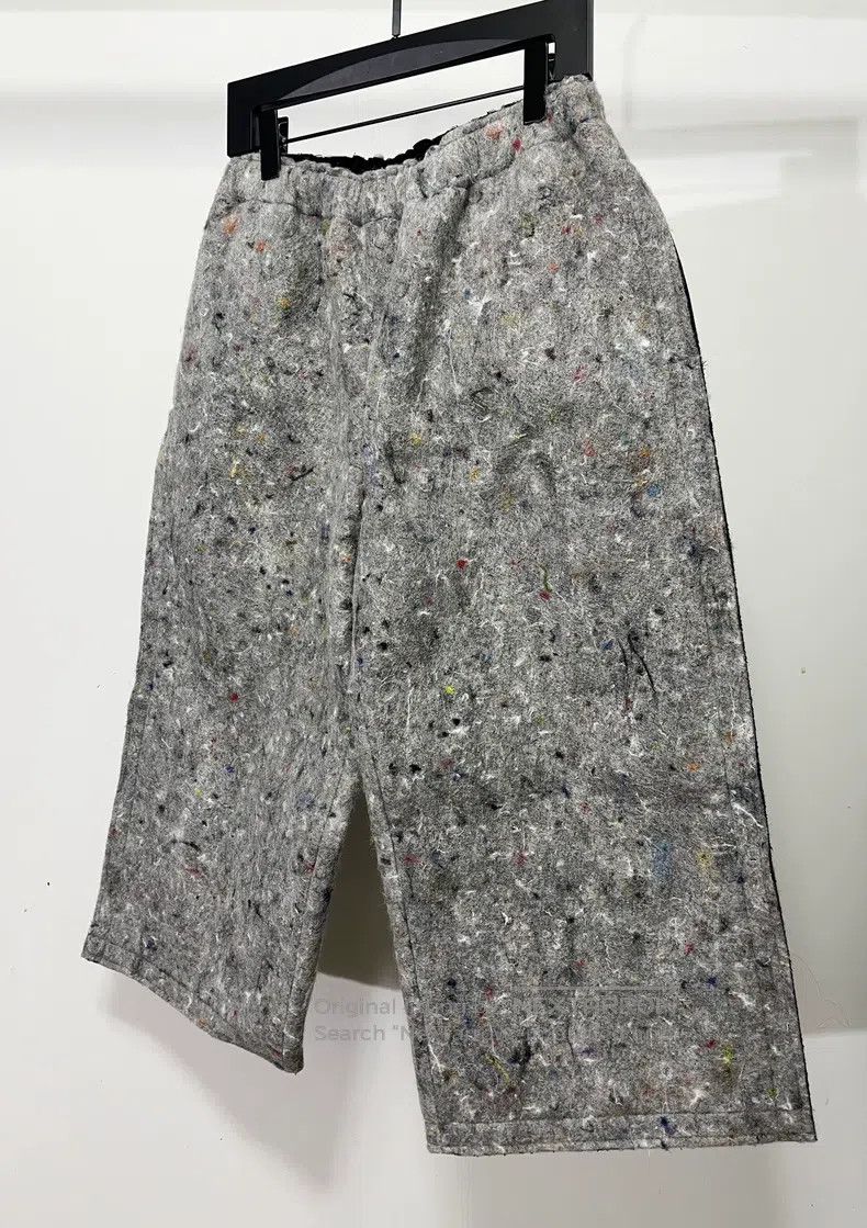Comme des Garcons Comme Des Garcons size S Recycled Material Wide Leg Pants Size 24" / US 00 / IT 34 - 2 Thumbnail