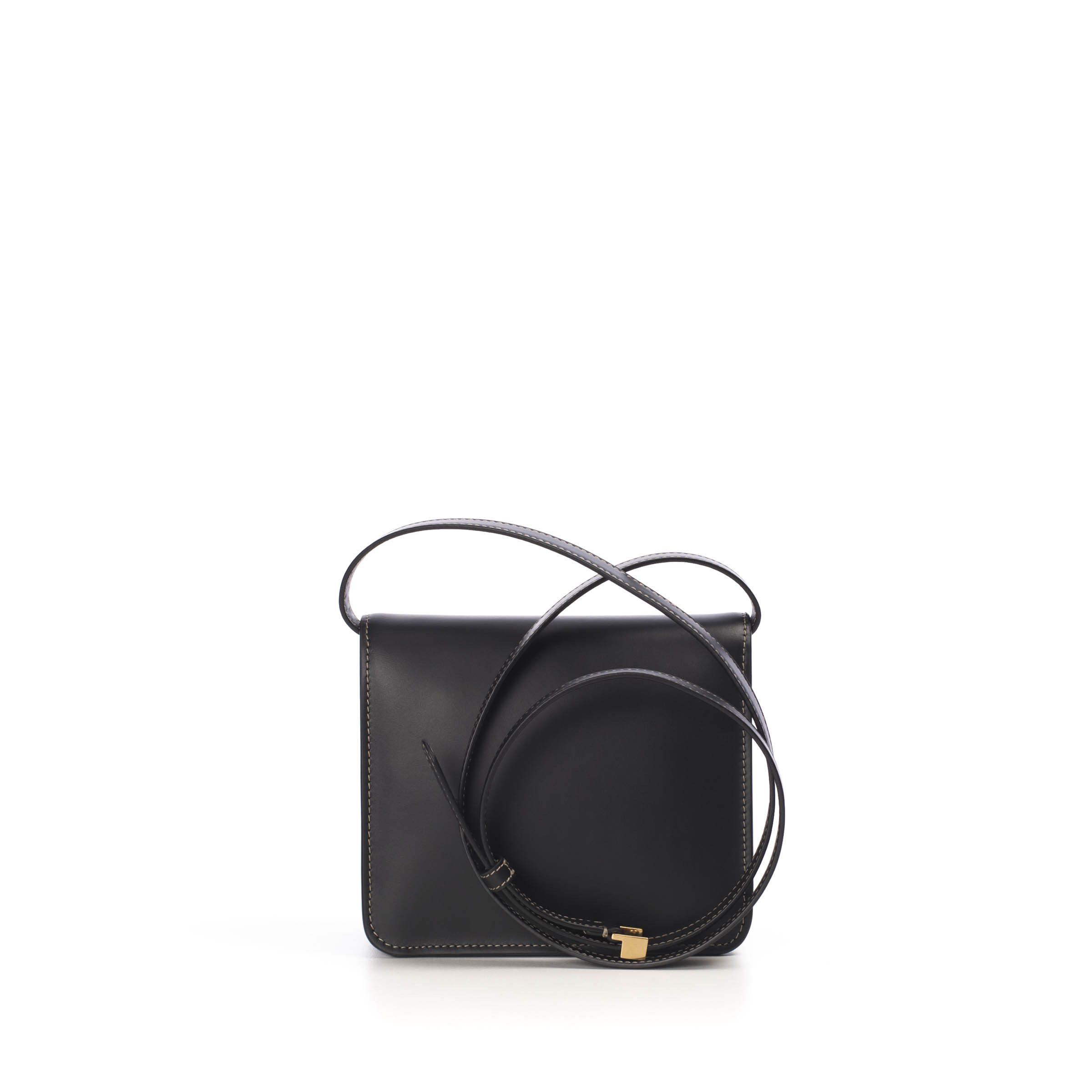 Fendi Black Leather Karligraphy Bag Size ONE SIZE - 5 Thumbnail