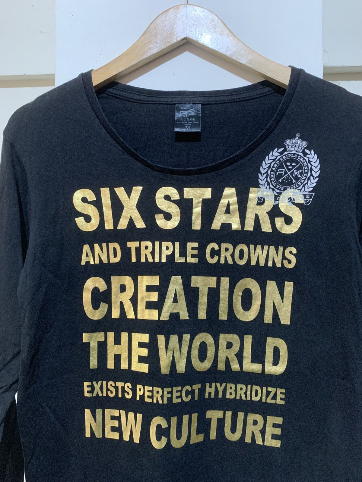 Hysteric Glamour Japanese Russ-k Poem Longsleeve Tee Shirt Size US M / EU 48-50 / 2 - 6 Thumbnail