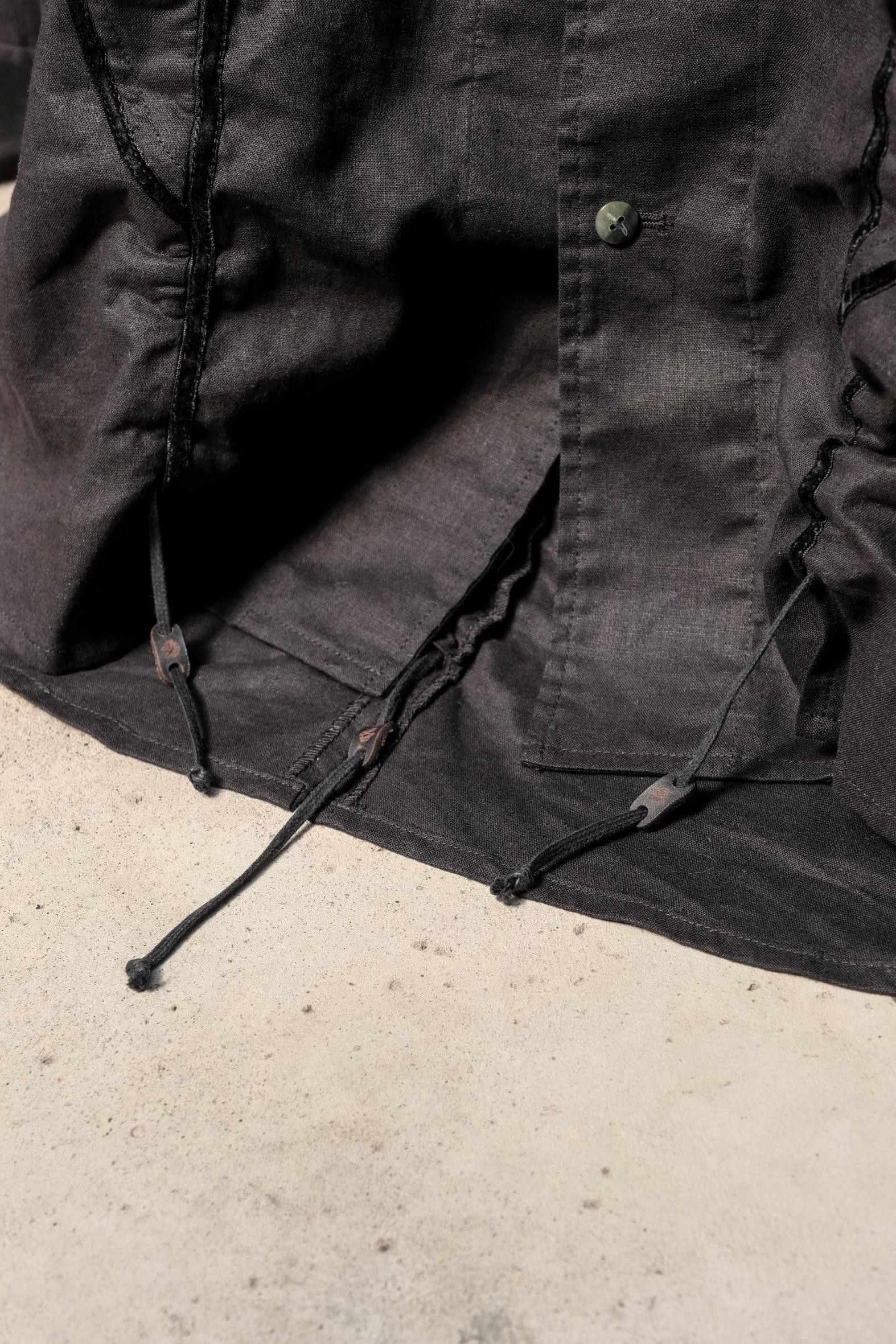 Professor.E Professor.E 23FW-PE-LSH-03 Oversized Drawstring Shirt Size US M / EU 48-50 / 2 - 4 Thumbnail