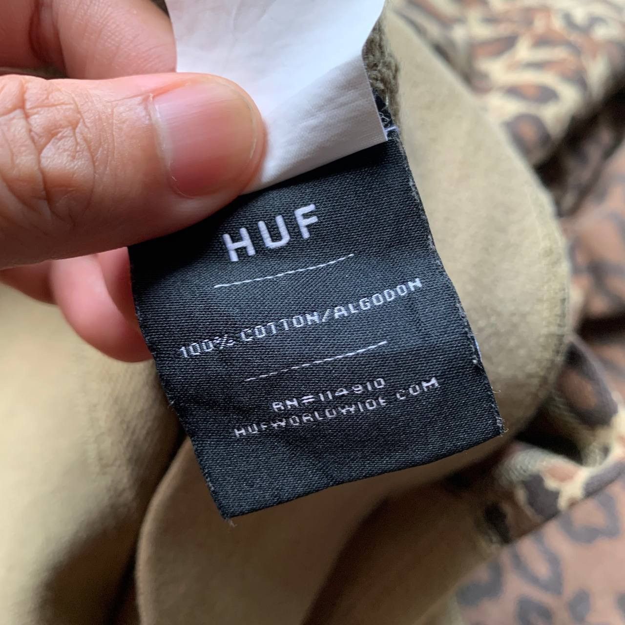Huf Huf Panthera Leopard Y2K Pullover Hoodie Skateboarding Size US XL / EU 56 / 4 - 11 Thumbnail