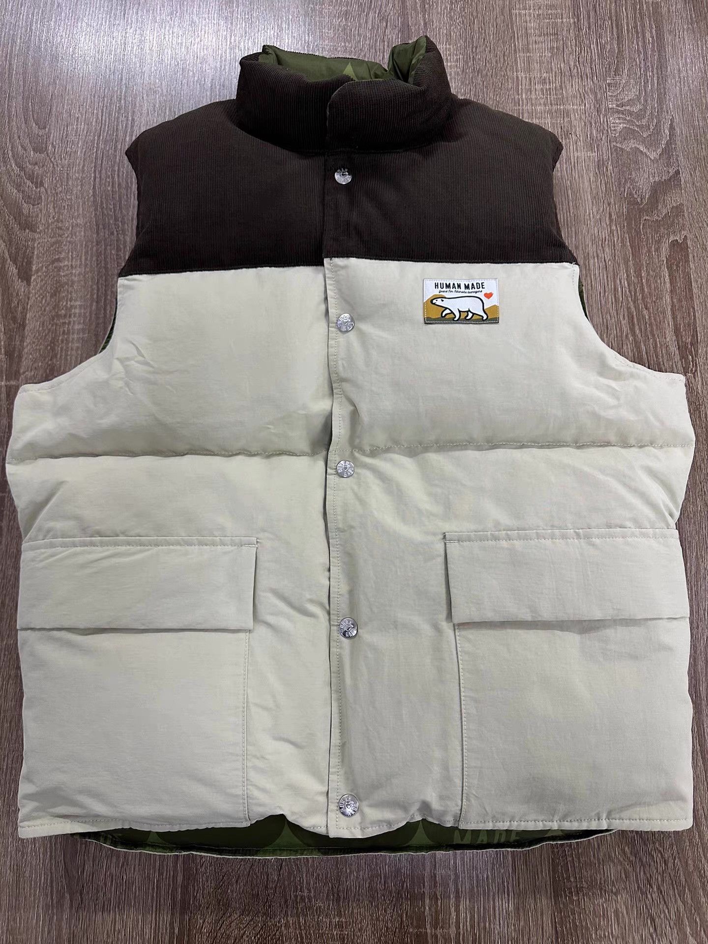 Human Made Human Made REVERSIBLE DOWN VEST Ｑ22 Size US M / EU 48-50 / 2 - 1 Thumbnail