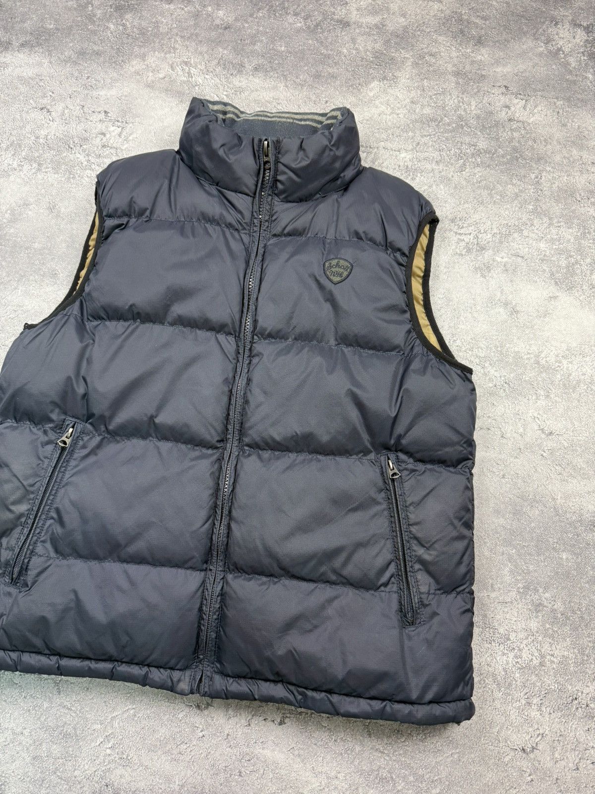 Schott Vintage Schott NYC Down Puffer Vest Sleeveless Size US XL / EU 56 / 4 - 5 Thumbnail