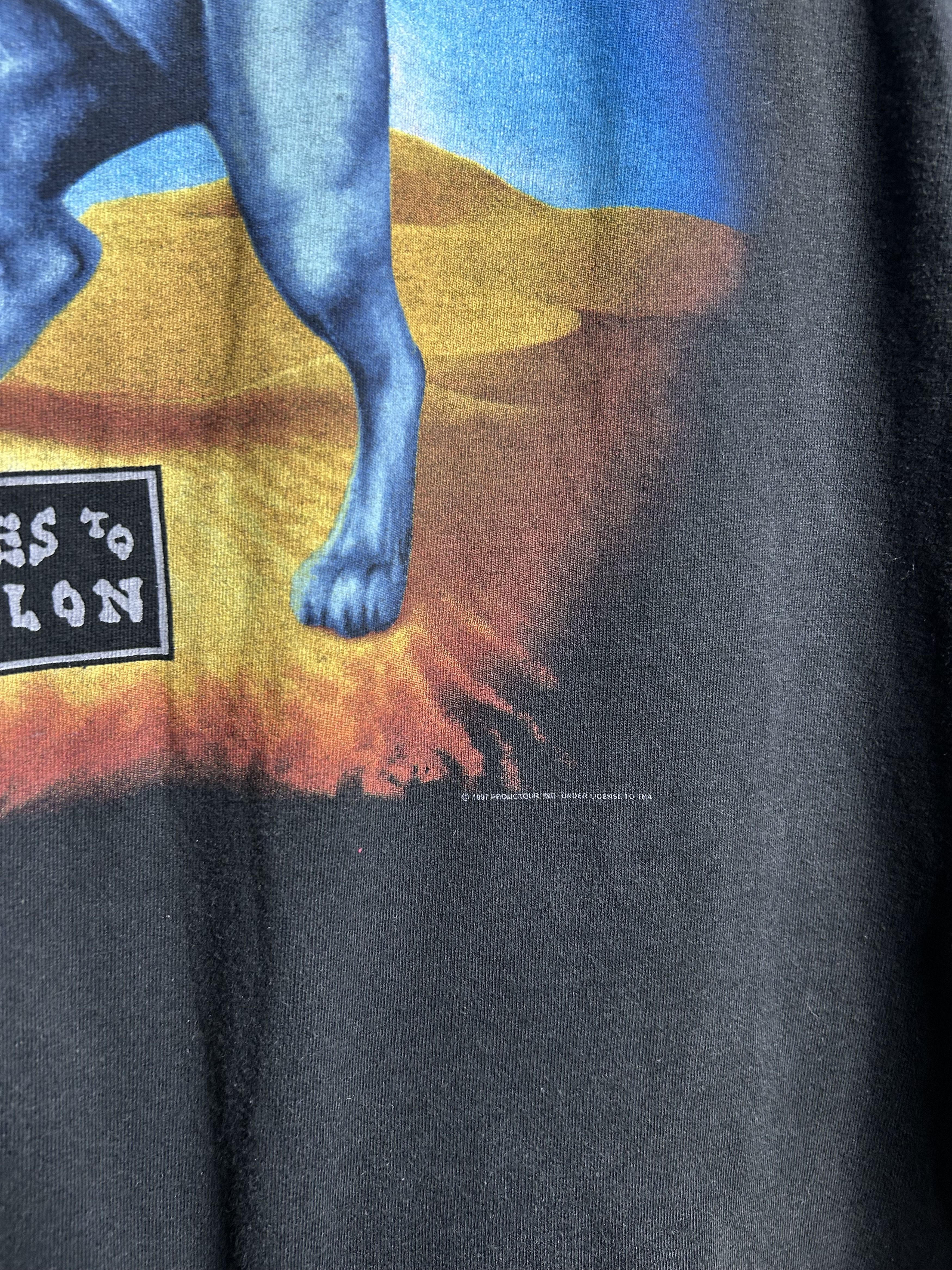 Band Tees Vintage 1997 1998 The Rolling Stones Rock Band Tour T-shirt Size US XL / EU 56 / 4 - 4 Thumbnail