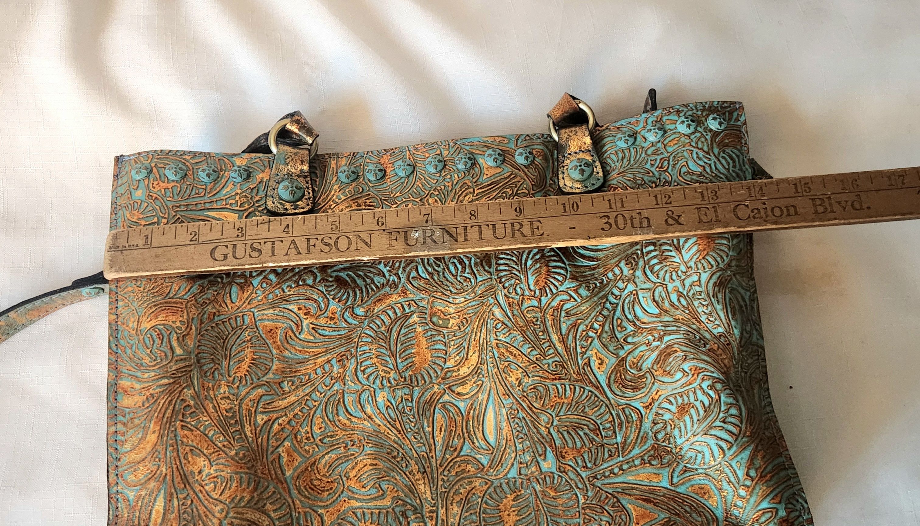 Patricia Nash Patricia Nash Zancona Tote Bag Purse and Wallet Leather Size ONE SIZE - 21 Thumbnail