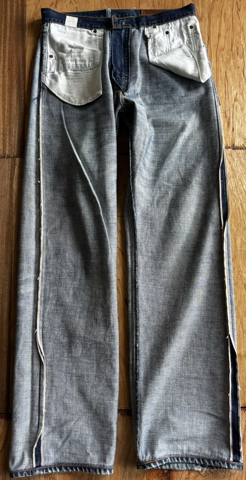 Levi's Levi’s 504Z ‘E’ Selvedge Denim Jeans Size US 32 / EU 48 - 3 Thumbnail