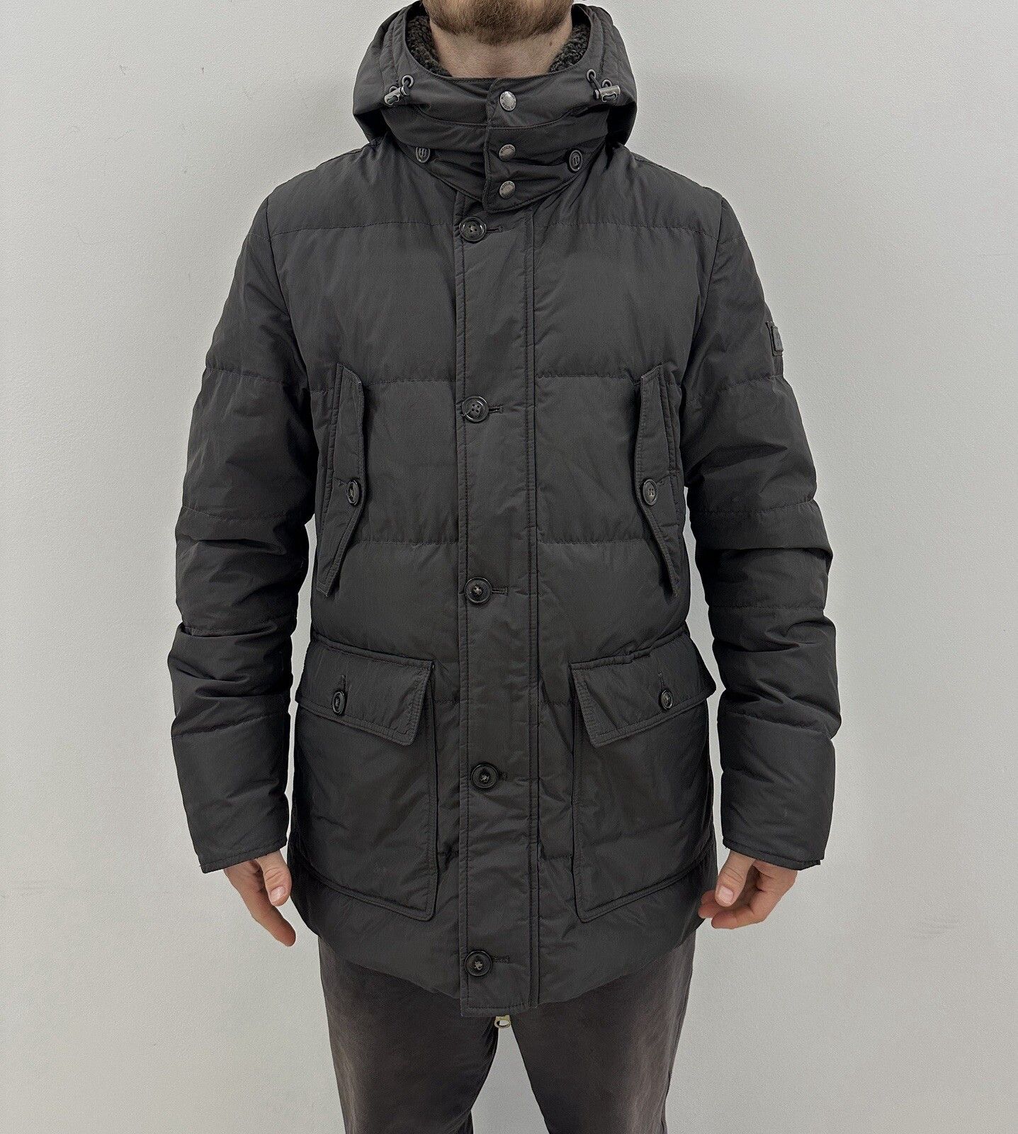 DDP Woolrich Mens Jacket Down Puffer Winter size US-S / EU-M