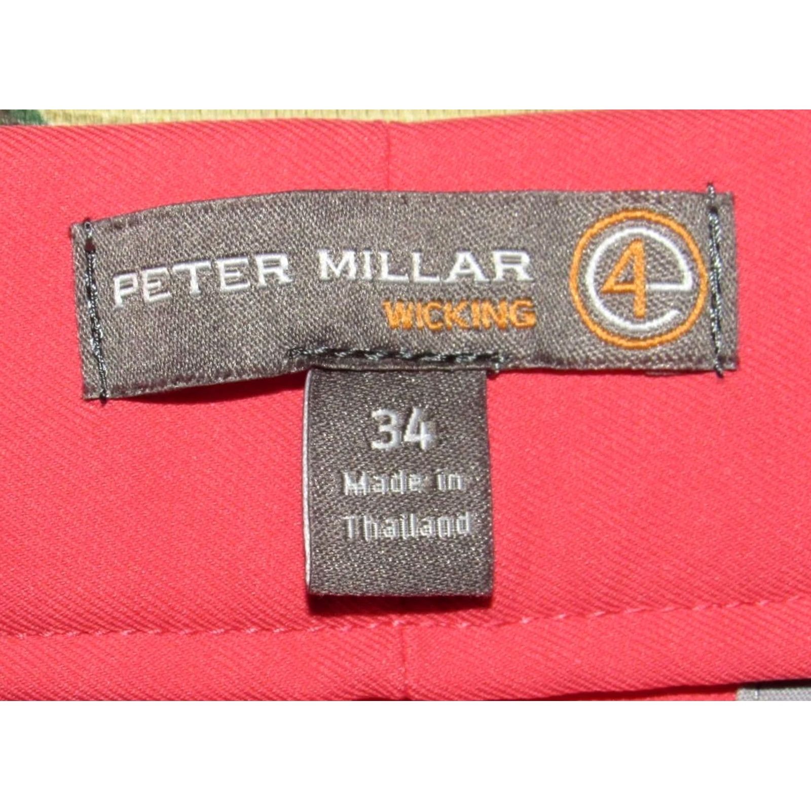 Peter Millar PETER MILLAR Wicking 9" Pink Chino Shorts 34 Mens Size US 34 / EU 50 - 4 Thumbnail