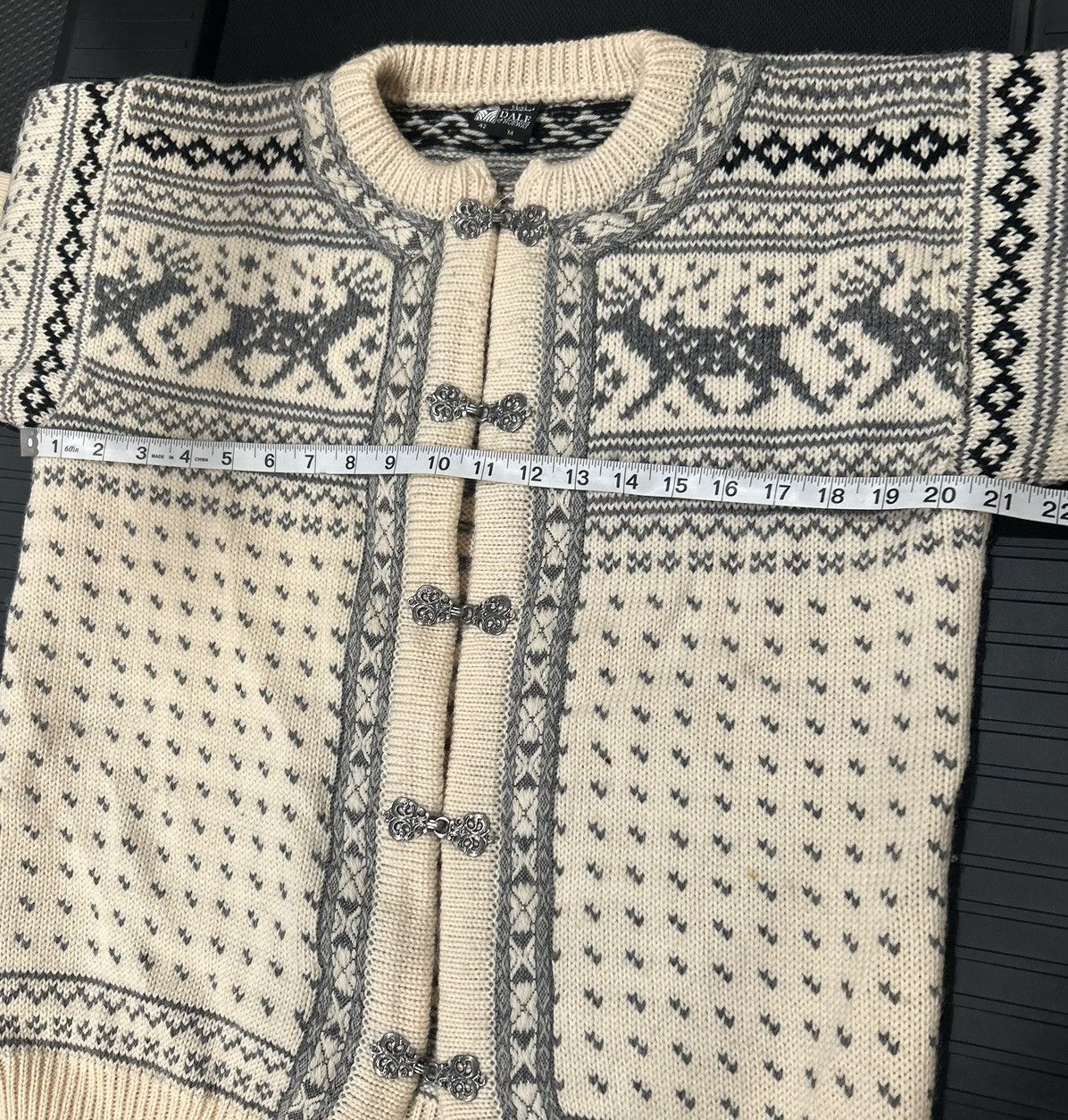 Dale Of Norway Vtg Dale of Norway knit sweater moose birds eye preppy style Size US M / EU 48-50 / 2 - 7 Thumbnail