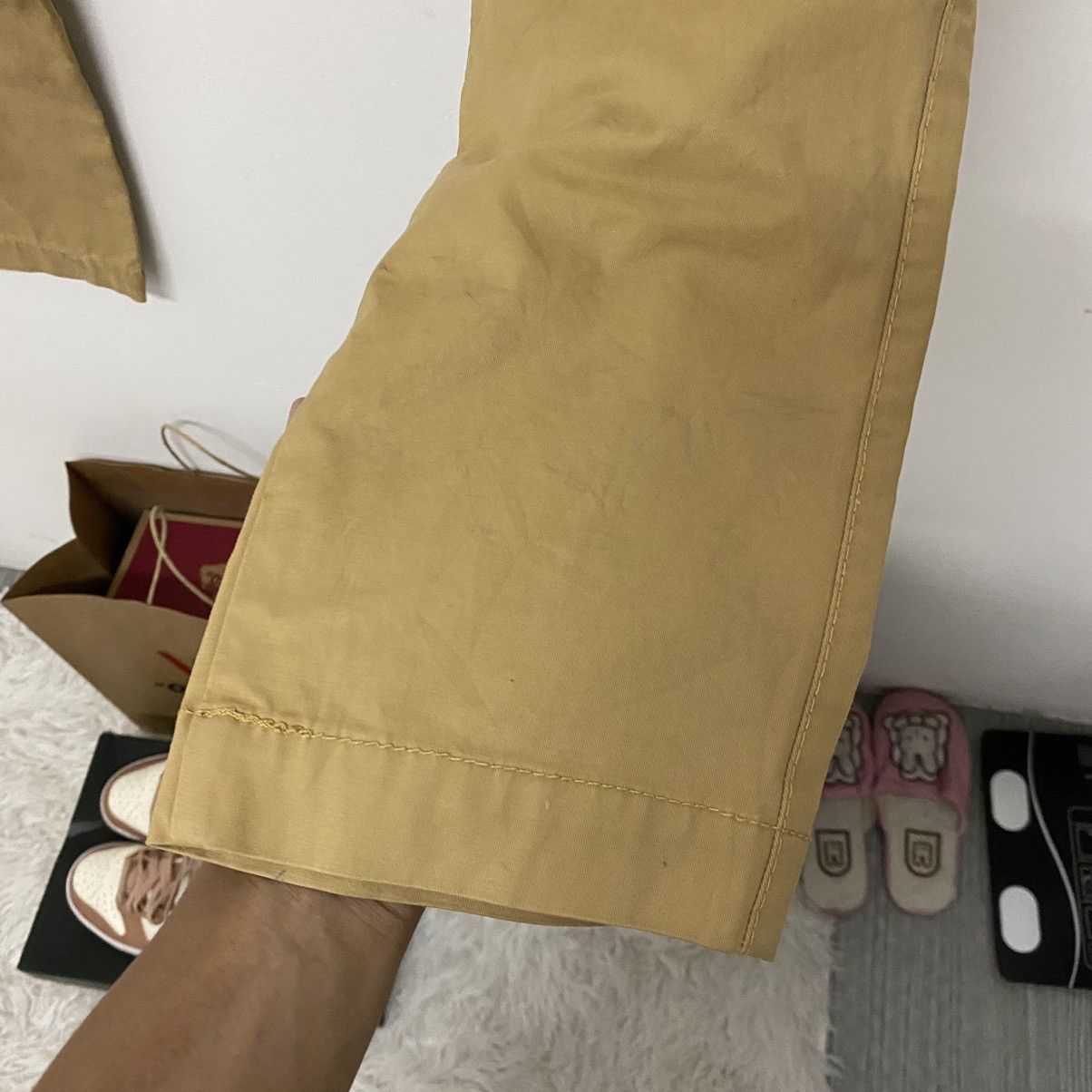 Dsquared2 × Vintage Vintage Dsquared Cargo Khaki Worker Casual Pants Size US 34 / EU 50 - 10 Thumbnail