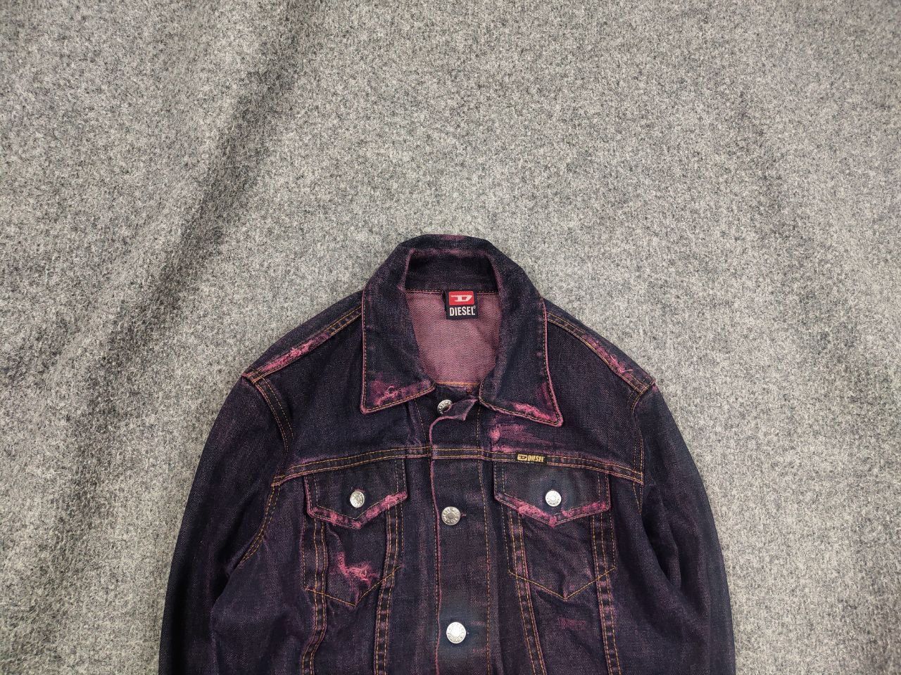 Vintage Diesel Track Dyed Jacket if six was nine Y2K Style