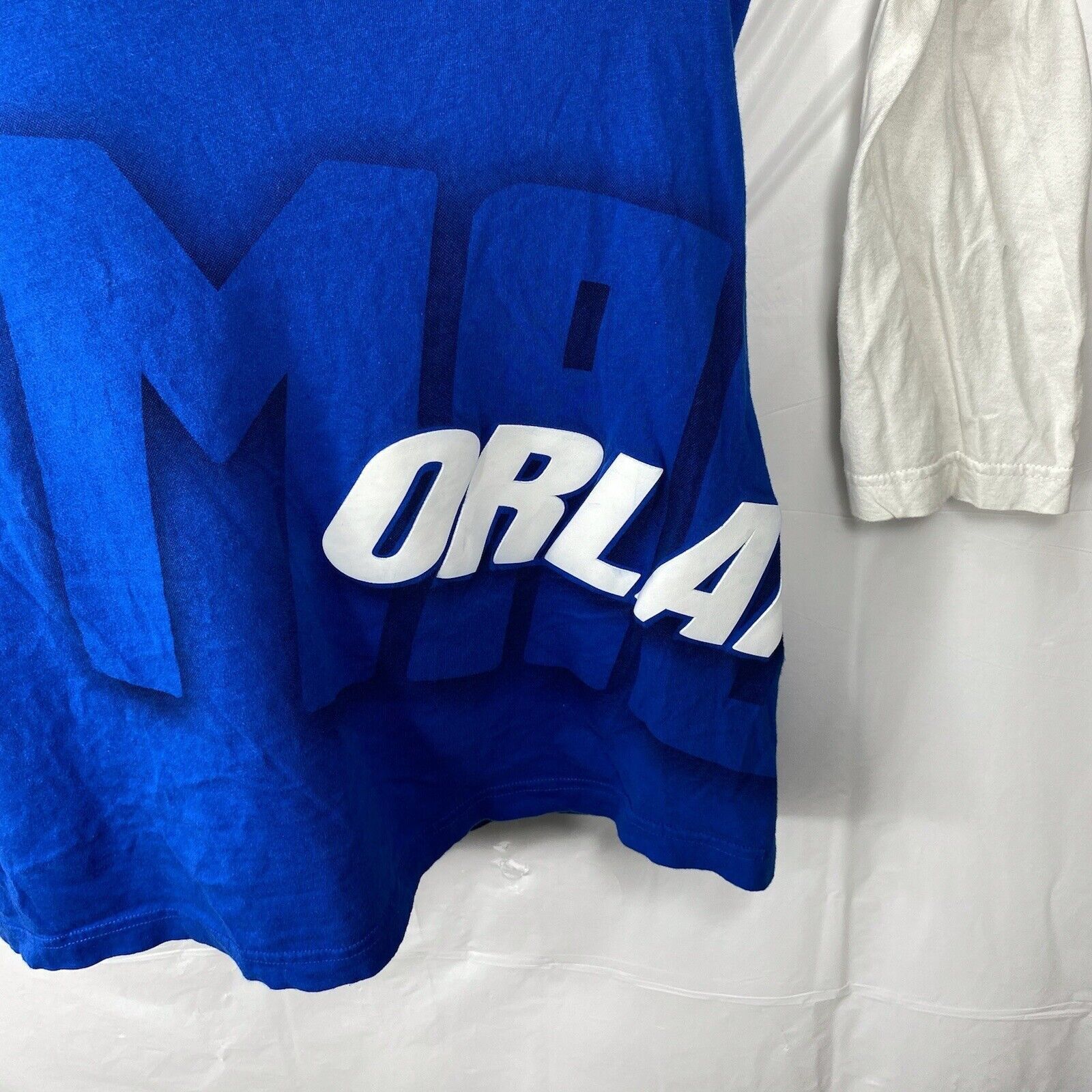 NBA UNK Orlando Magic Blue & White Basketball Graphic T Shirt Size US XL / EU 56 / 4 - 4 Thumbnail