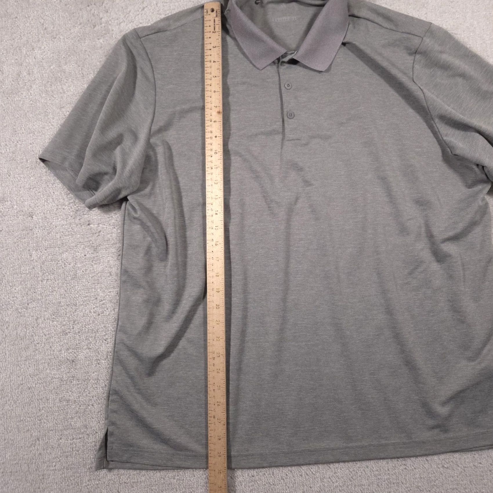 Adidas Adidas Polo Shirt Mens 2XL Gray Golf Performance Lightweight Top Size US XXL / EU 58 / 5 - 6 Thumbnail