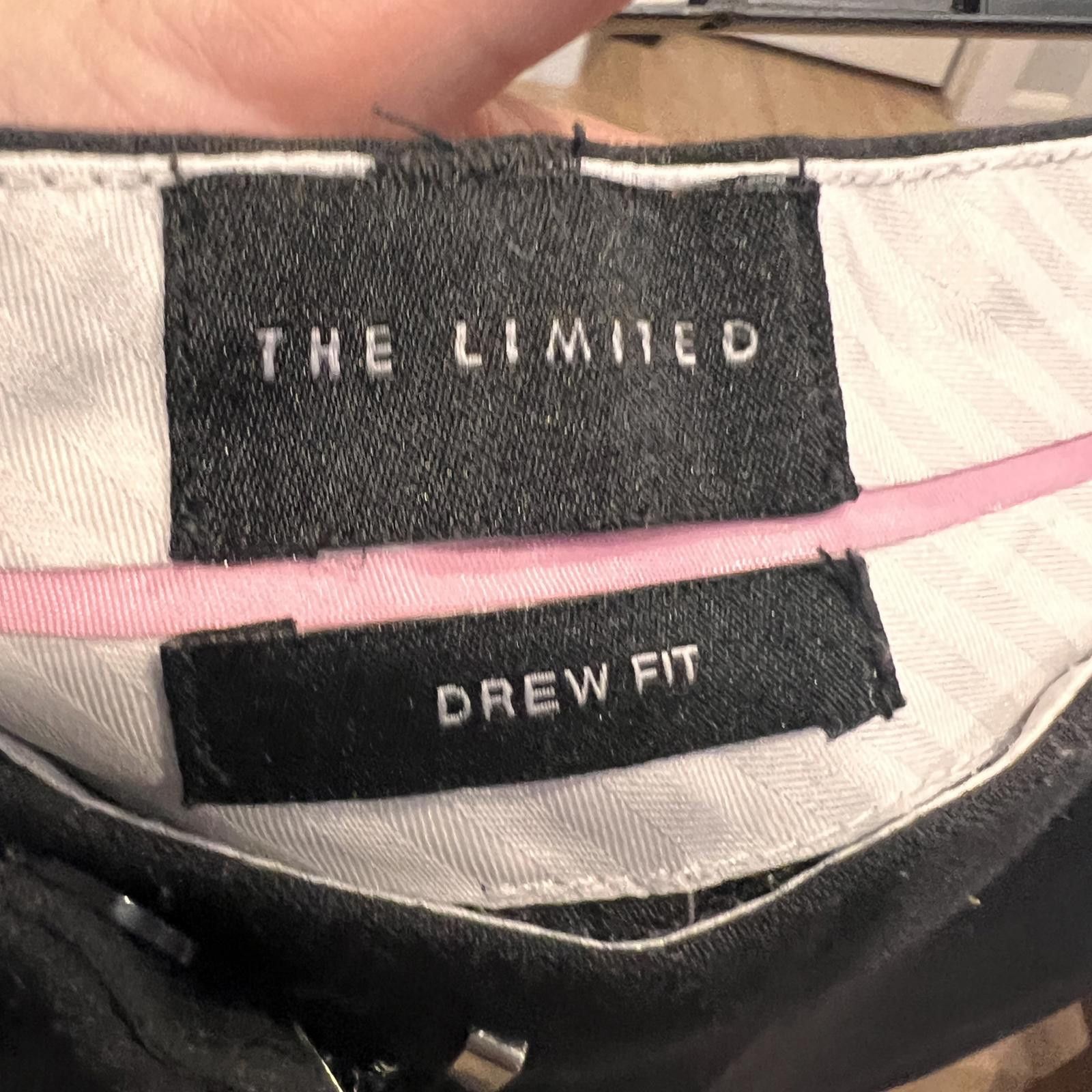 Other The Limited Drew Fit Women's Black Dress Pants Size S Size 28" / US 6 / IT 42 - 2 Thumbnail