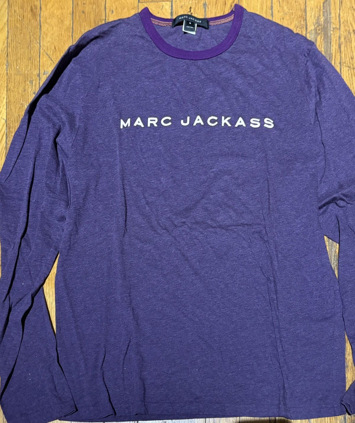 Marc Jacobs MARC JACKASS Long Sleeve Tee Size US M / EU 48-50 / 2 - 1 Thumbnail