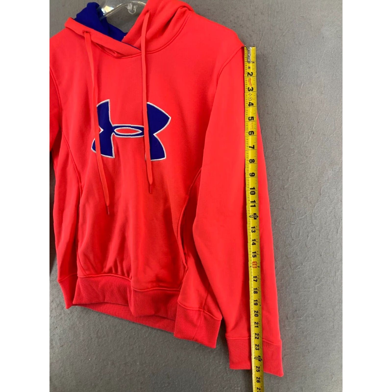 Under Armour Under Armour Womens Hoodie M Pink Athletic Pocket Heat Gear Size M / US 6-8 / IT 42-44 - 4 Thumbnail