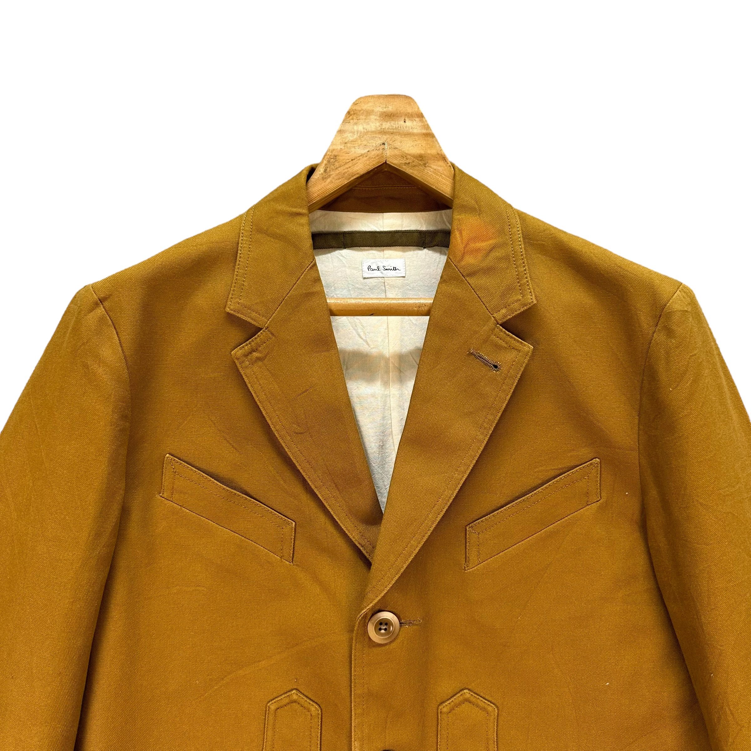 Paul Smith PAUL SMITH Button Casual Jacket Western Style #A71-1725 Size US L / EU 52-54 / 3 - 2 Thumbnail