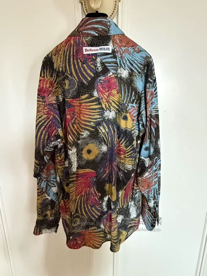 Martine Rose Martine Rose Flame-printed shirt Size US XS / EU 42 / 0 - 2 Thumbnail