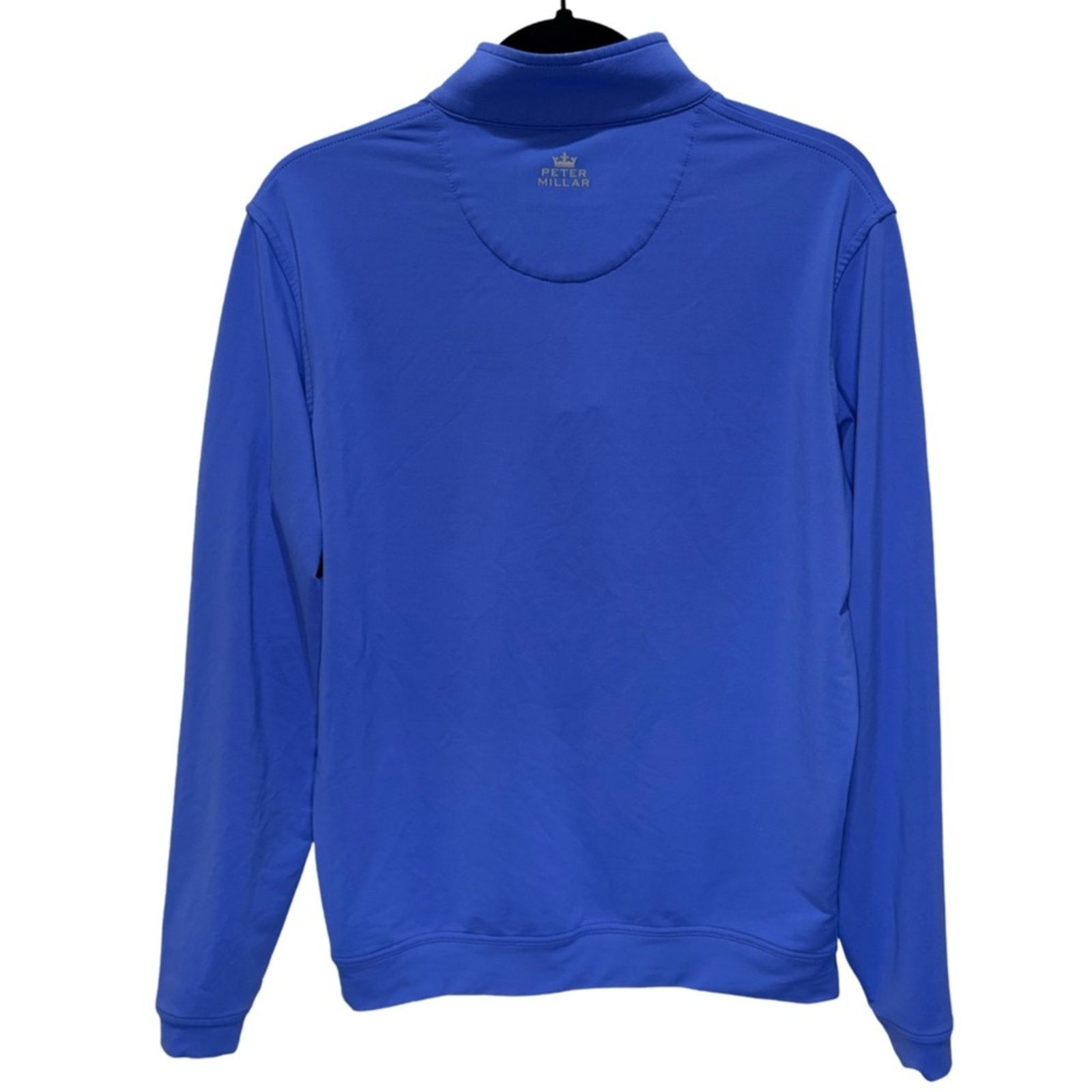 Peter Millar Peter Millar Wicking 1/4 Zip Pullover Sweater - Periwinkle Size S / US 4 / IT 40 - 4 Thumbnail