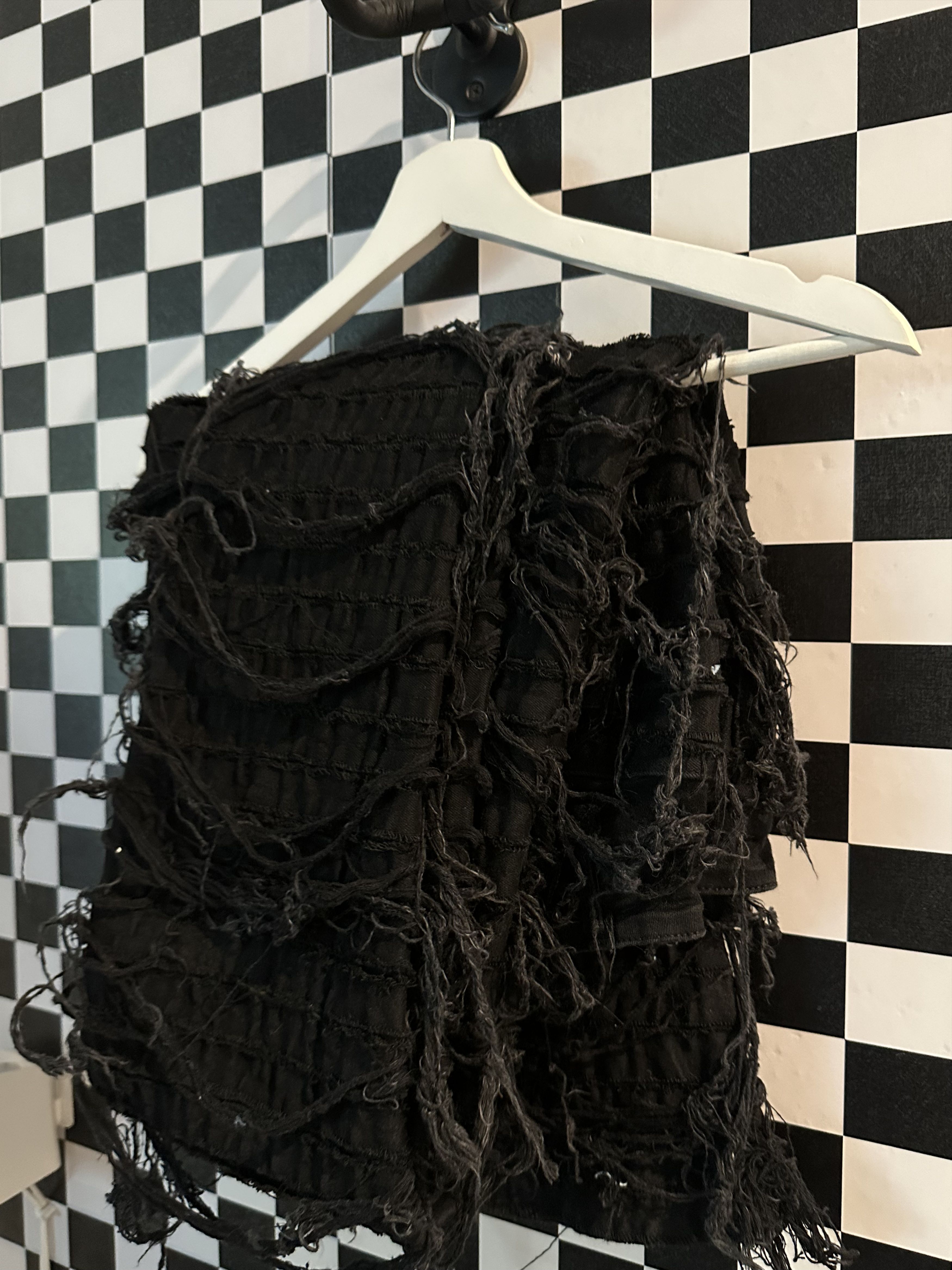 GUAPI Rare 1/100 Spiderweb Distressed Stacked Denim Size US 32 / EU 48 - 4 Thumbnail